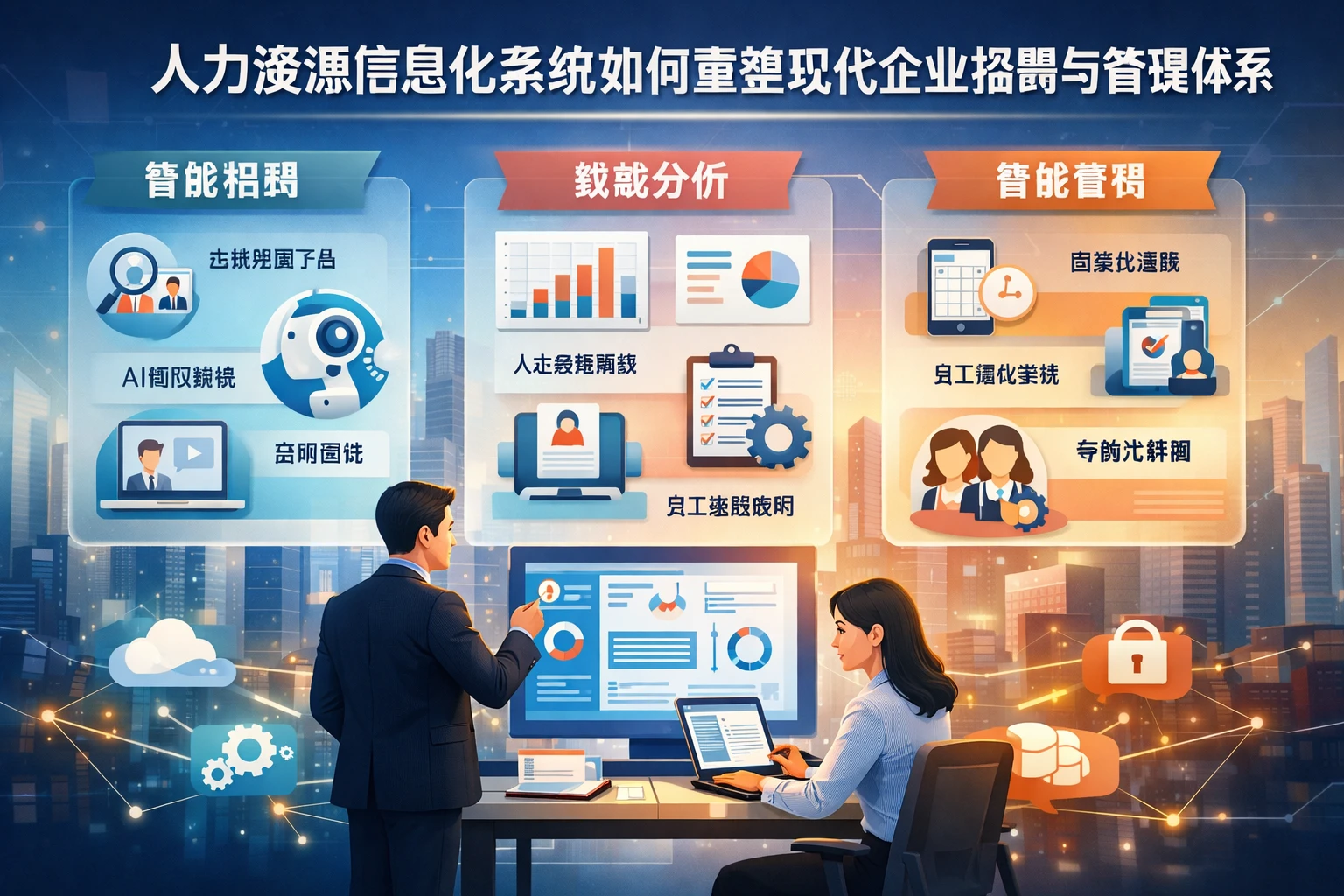 人力资源信息化系统如何重塑现代企业招聘与管理体系