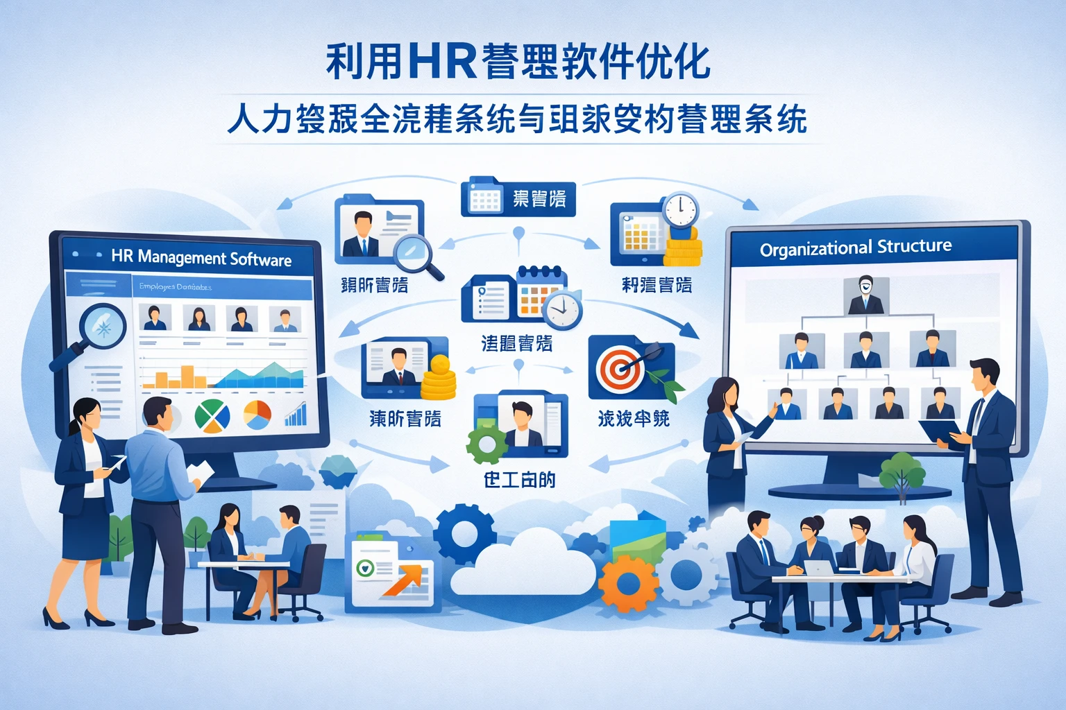 利用HR管理软件优化人力资源全流程系统与组织架构管理系统
