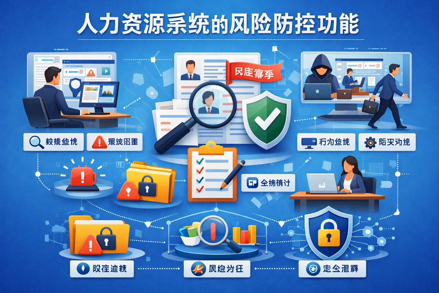 人力资源系统的风险防控功能