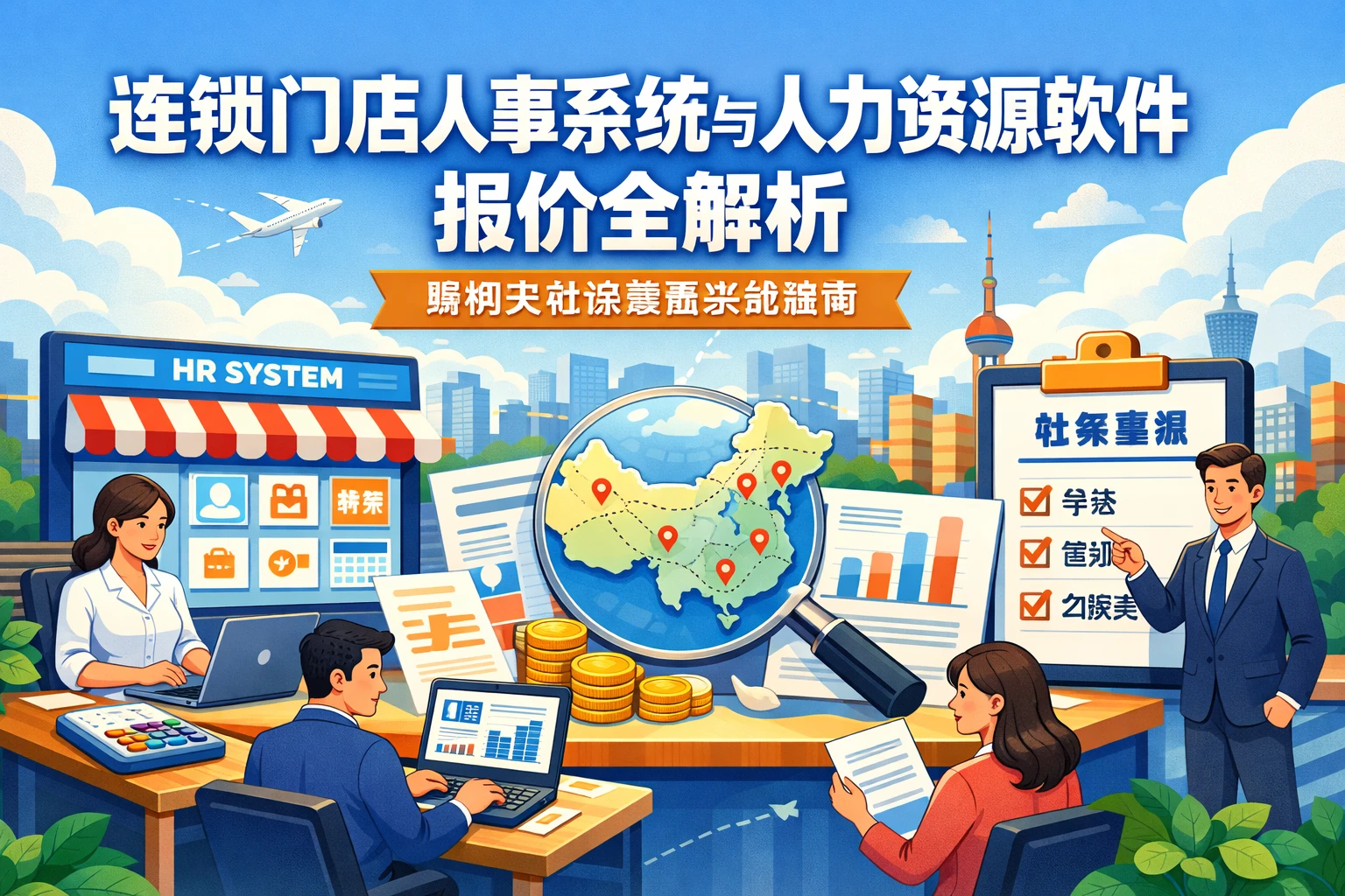 连锁门店人事系统与人力资源软件报价全解析：跨地区社保管理实战指南