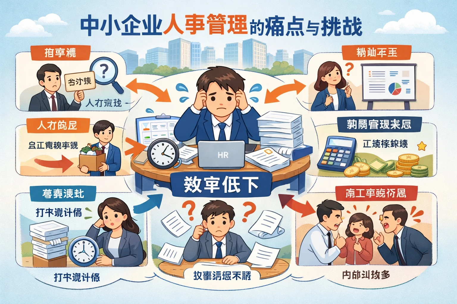 中小企业人事管理的痛点与挑战