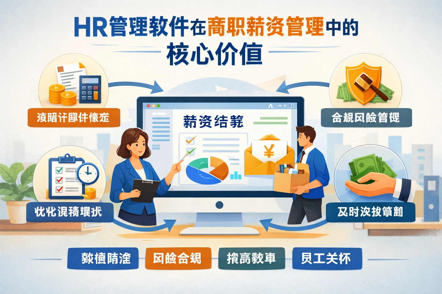 HR管理软件在离职薪资管理中的核心价值