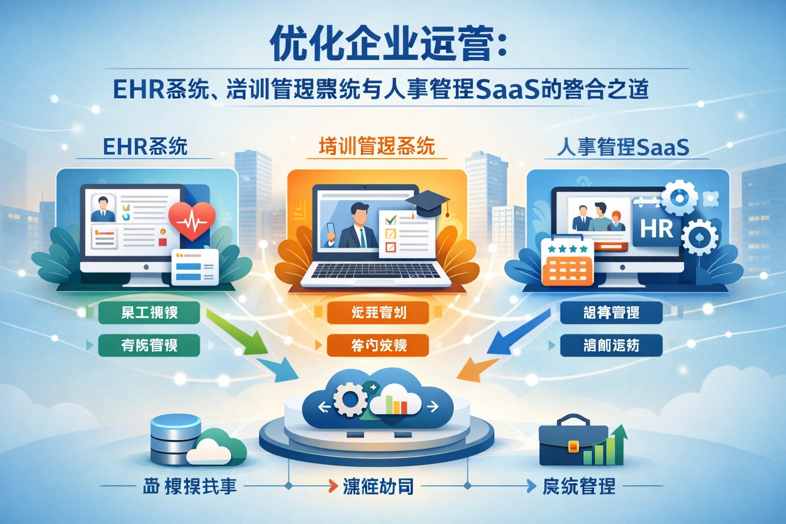 优化企业运营：EHR系统、培训管理系统与人事管理SaaS的整合之道
