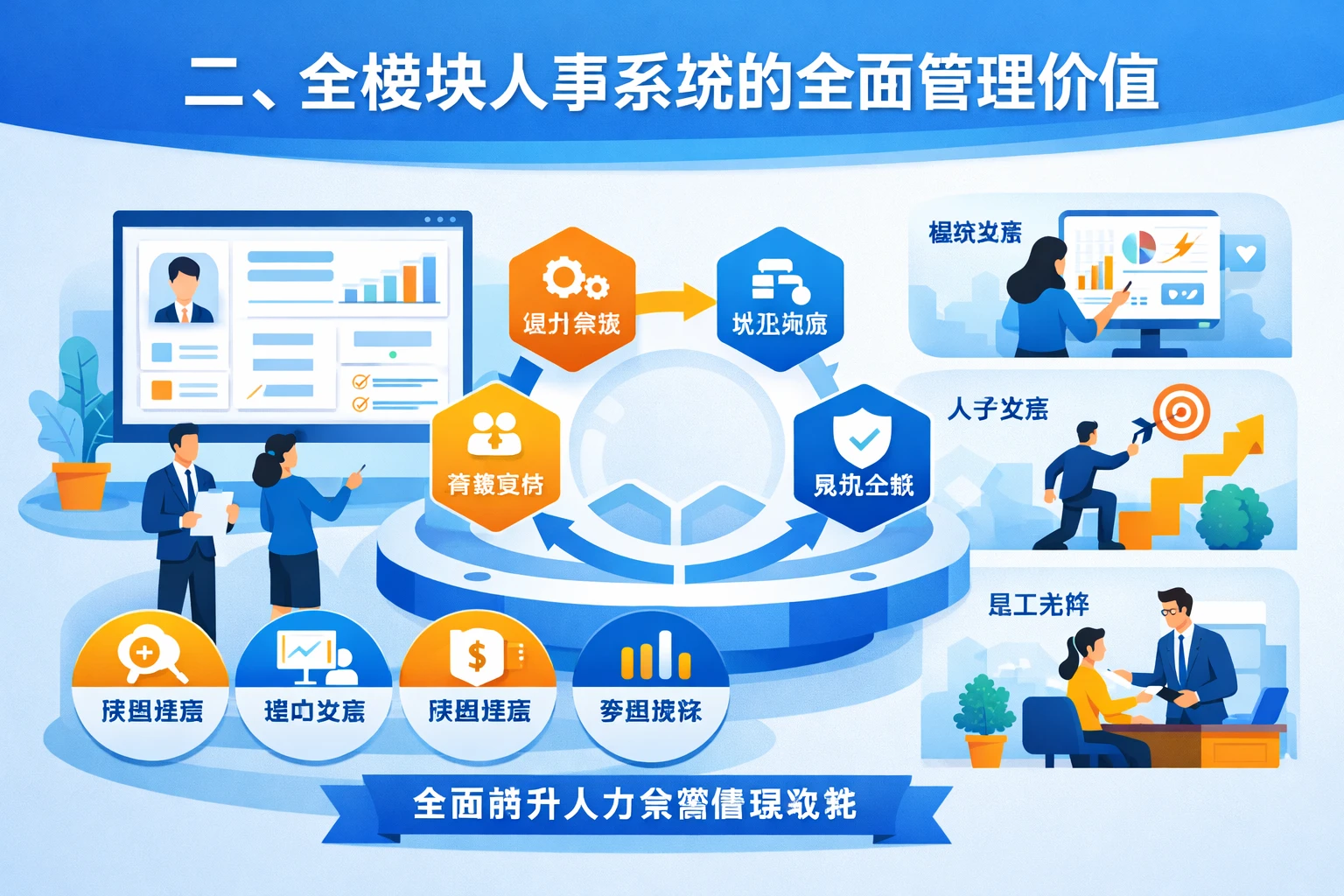 二、全模块人事系统的全面管理价值