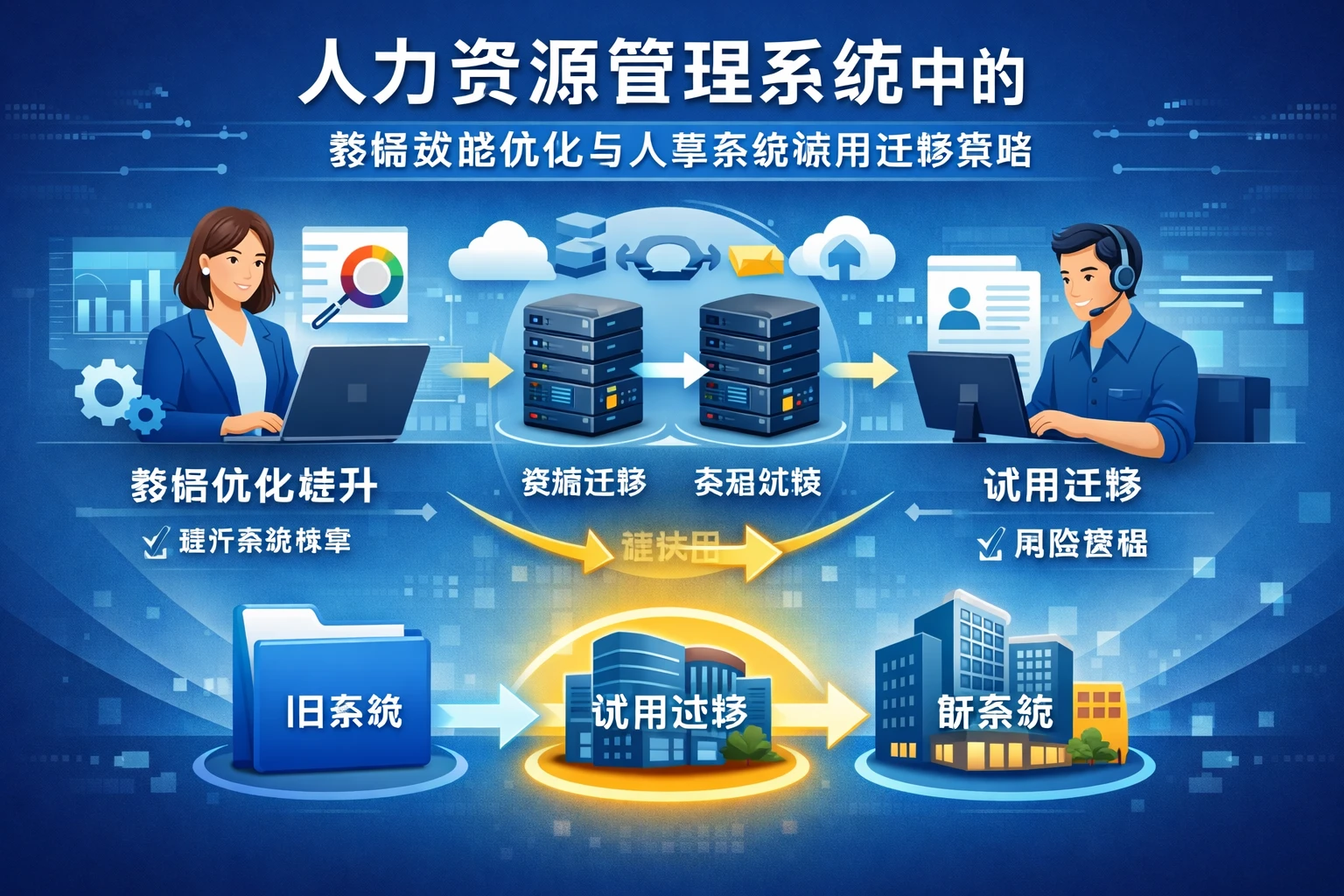 人力资源管理系统中的数据效能优化与人事系统试用迁移策略