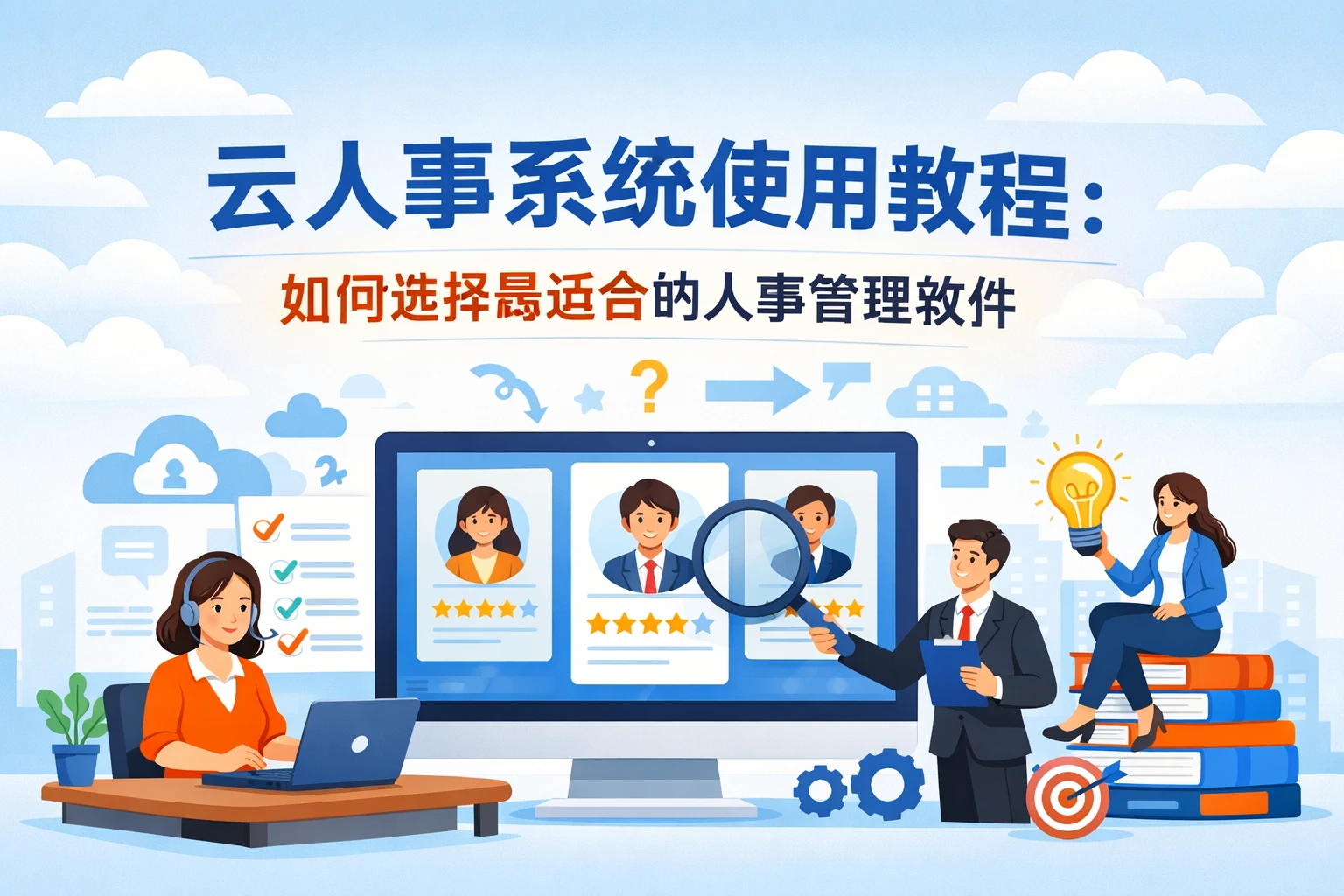云人事系统使用教程：如何选择最适合的人事管理软件