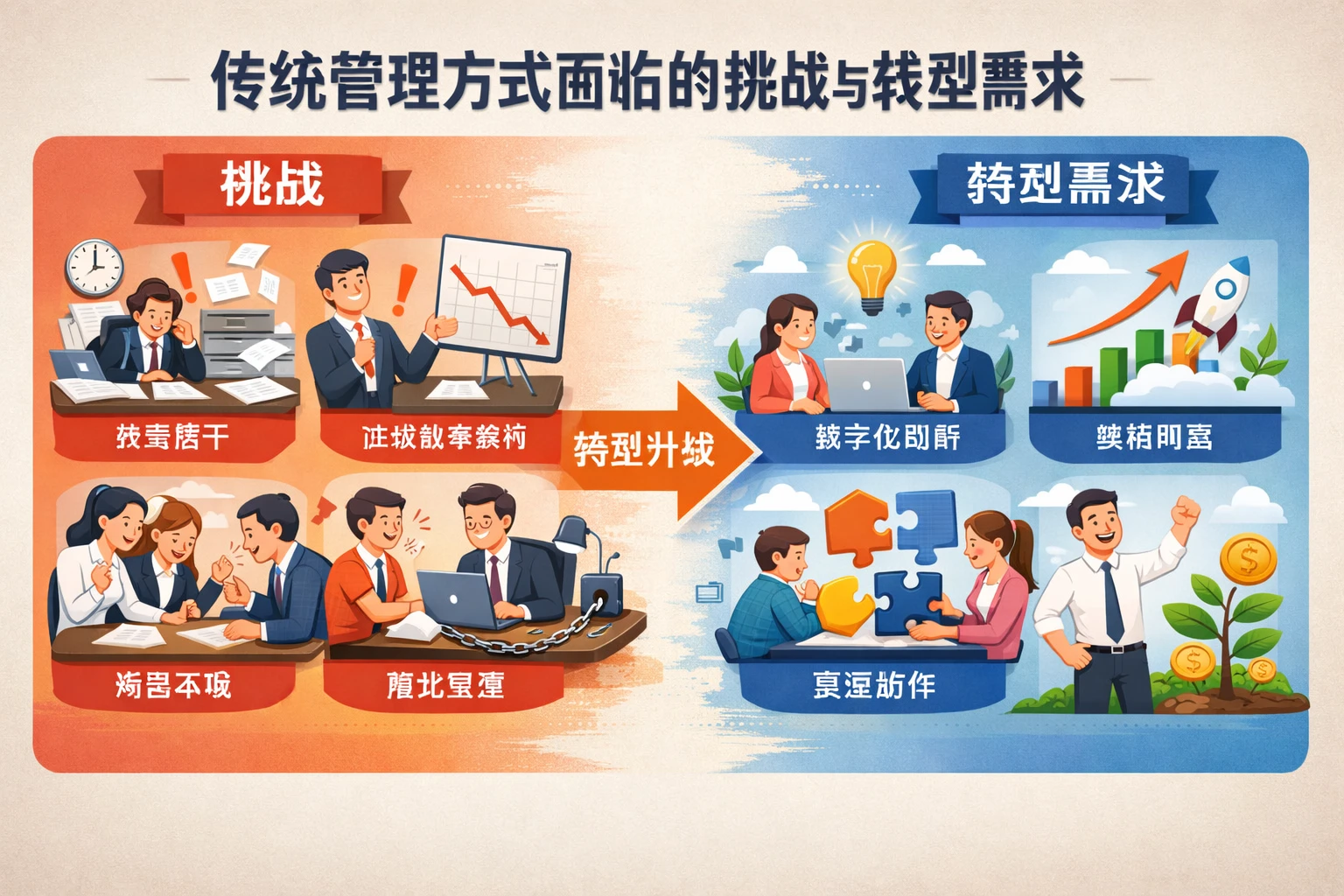 传统管理方式面临的挑战与转型需求