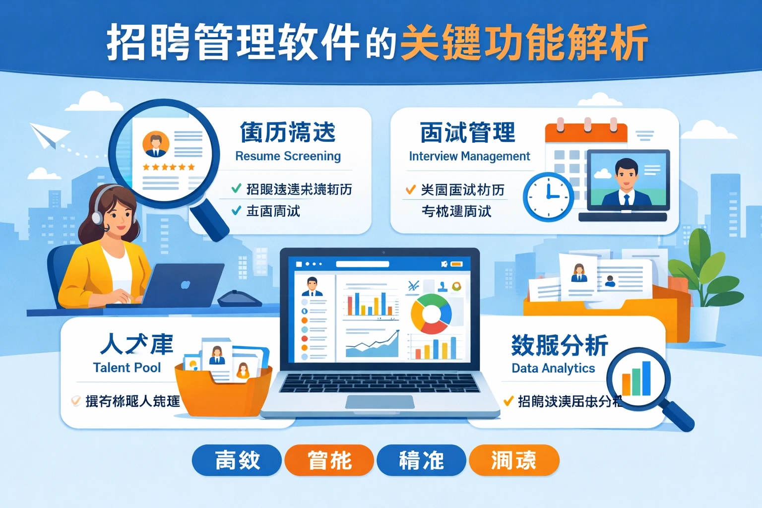 招聘管理软件的关键功能解析