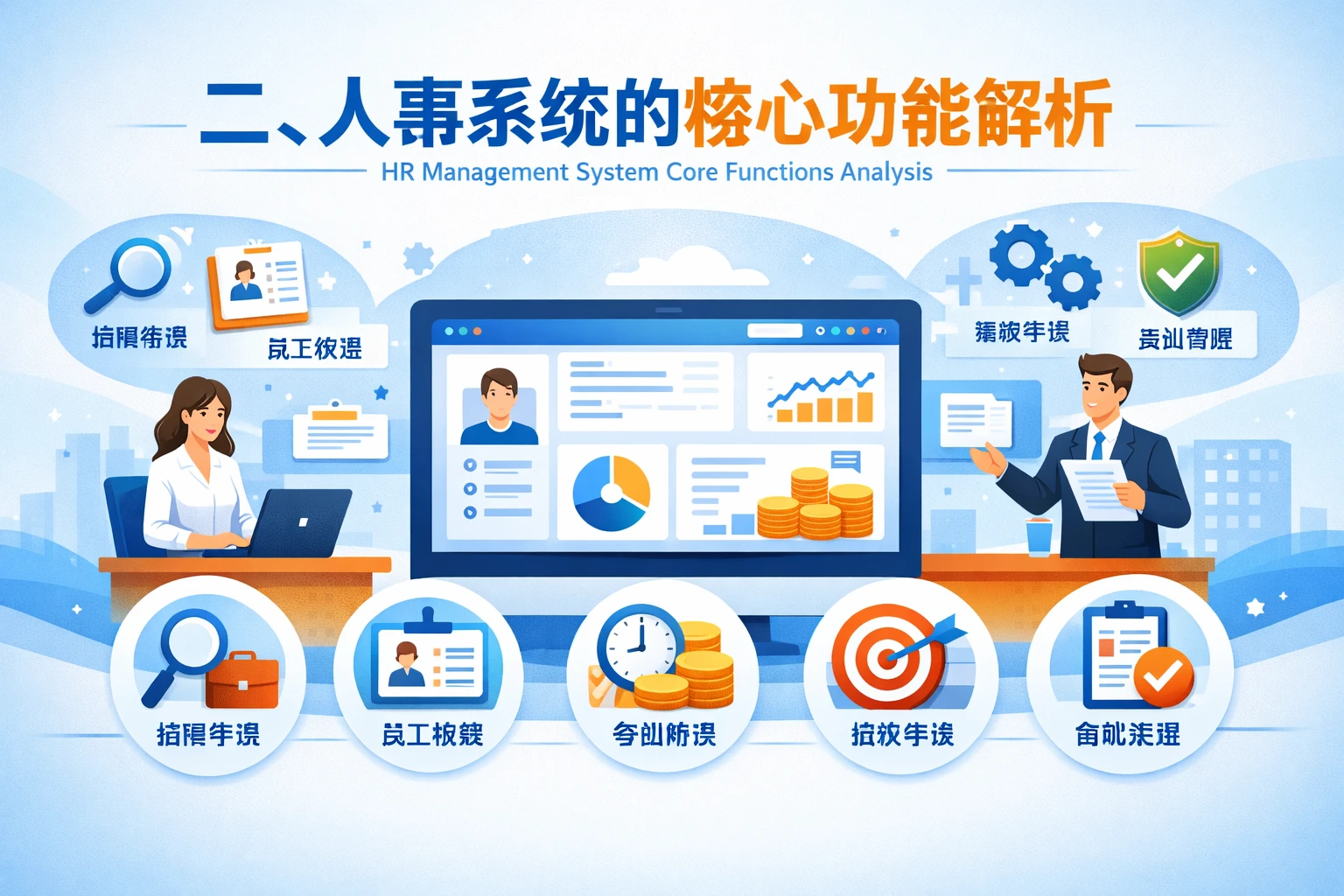 二、人事系统的核心功能解析
