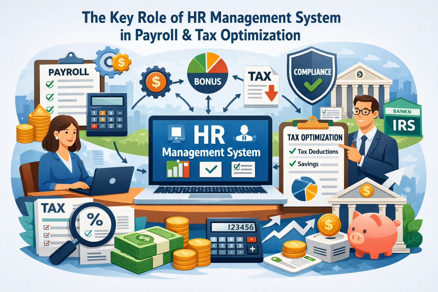 人力资源管理系统在薪酬税务优化中的关键作用