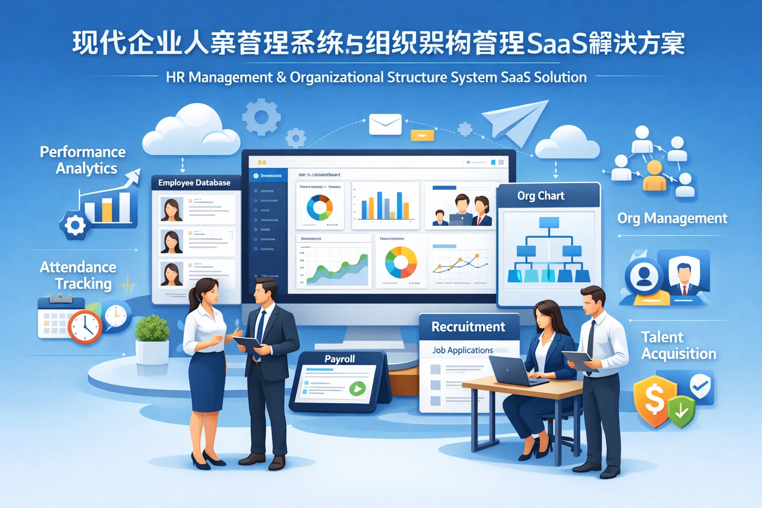 现代企业人事管理系统与组织架构管理SaaS解决方案