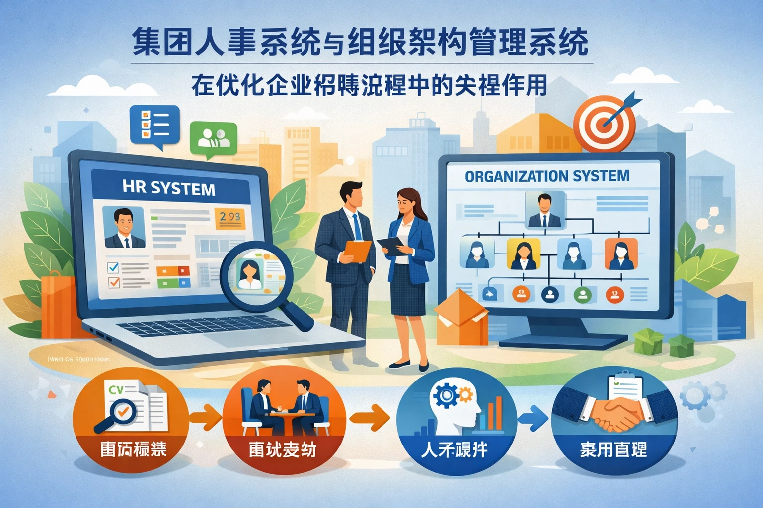 集团人事系统与组织架构管理系统在优化企业招聘流程中的关键作用