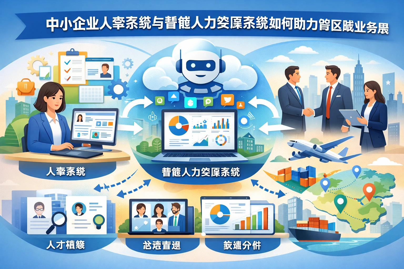 中小企业人事系统与智能人力资源系统如何助力跨区域业务拓展