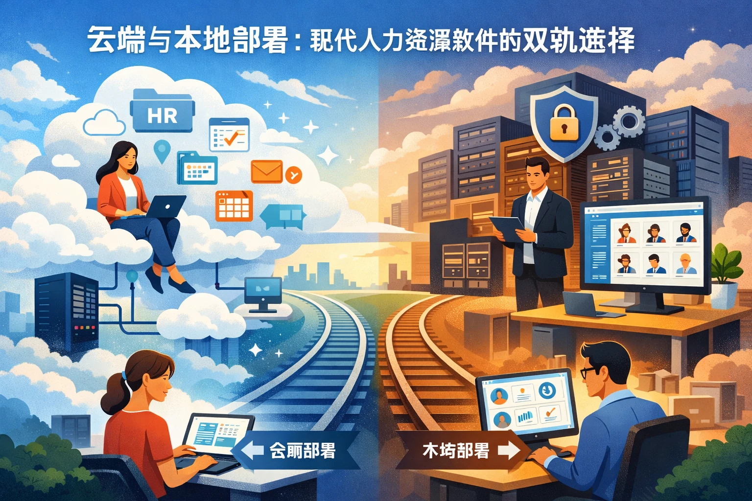 云端与本地部署:现代人力资源软件的双轨选择