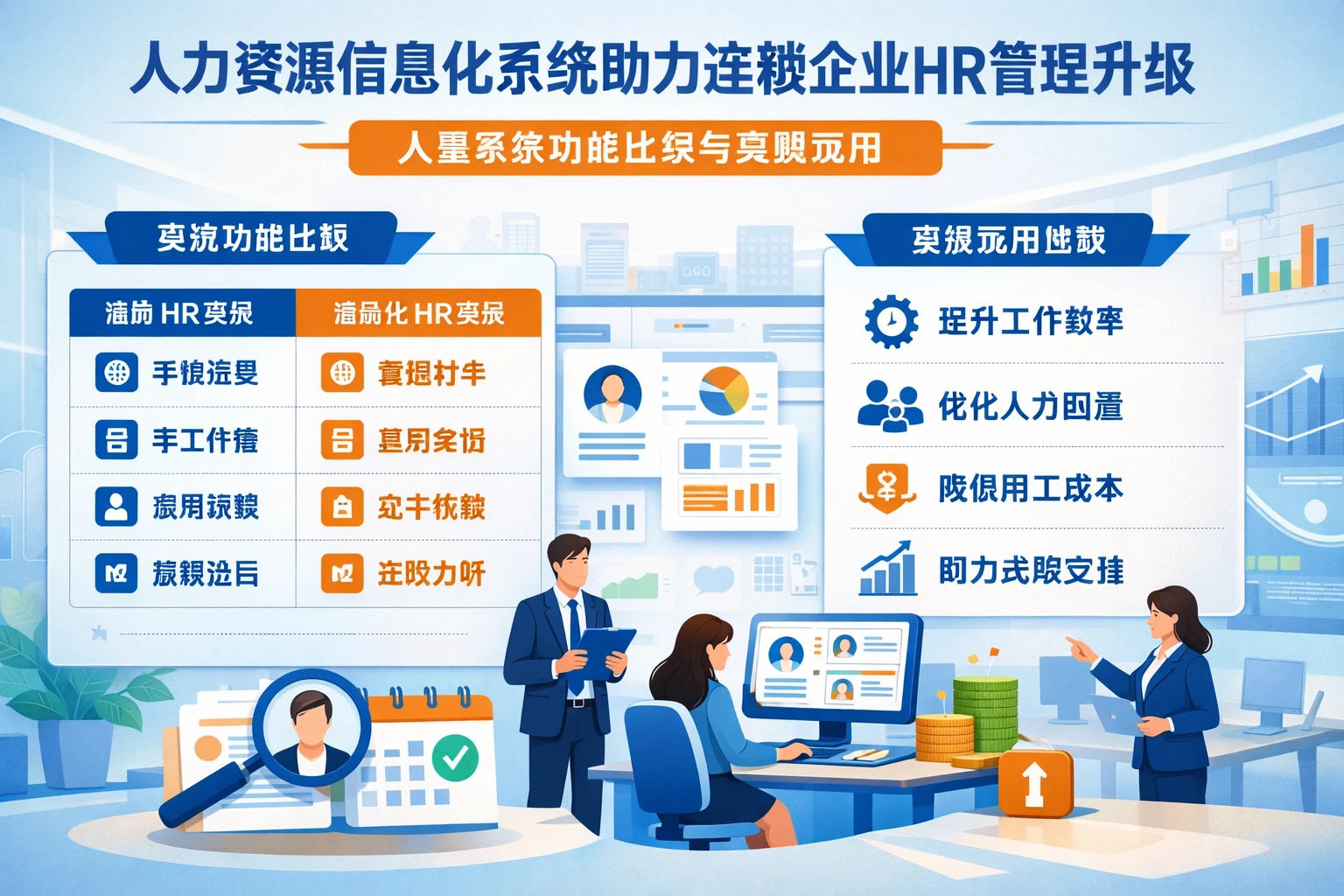 人力资源信息化系统助力连锁企业HR管理升级:人事系统功能比较与实践应用