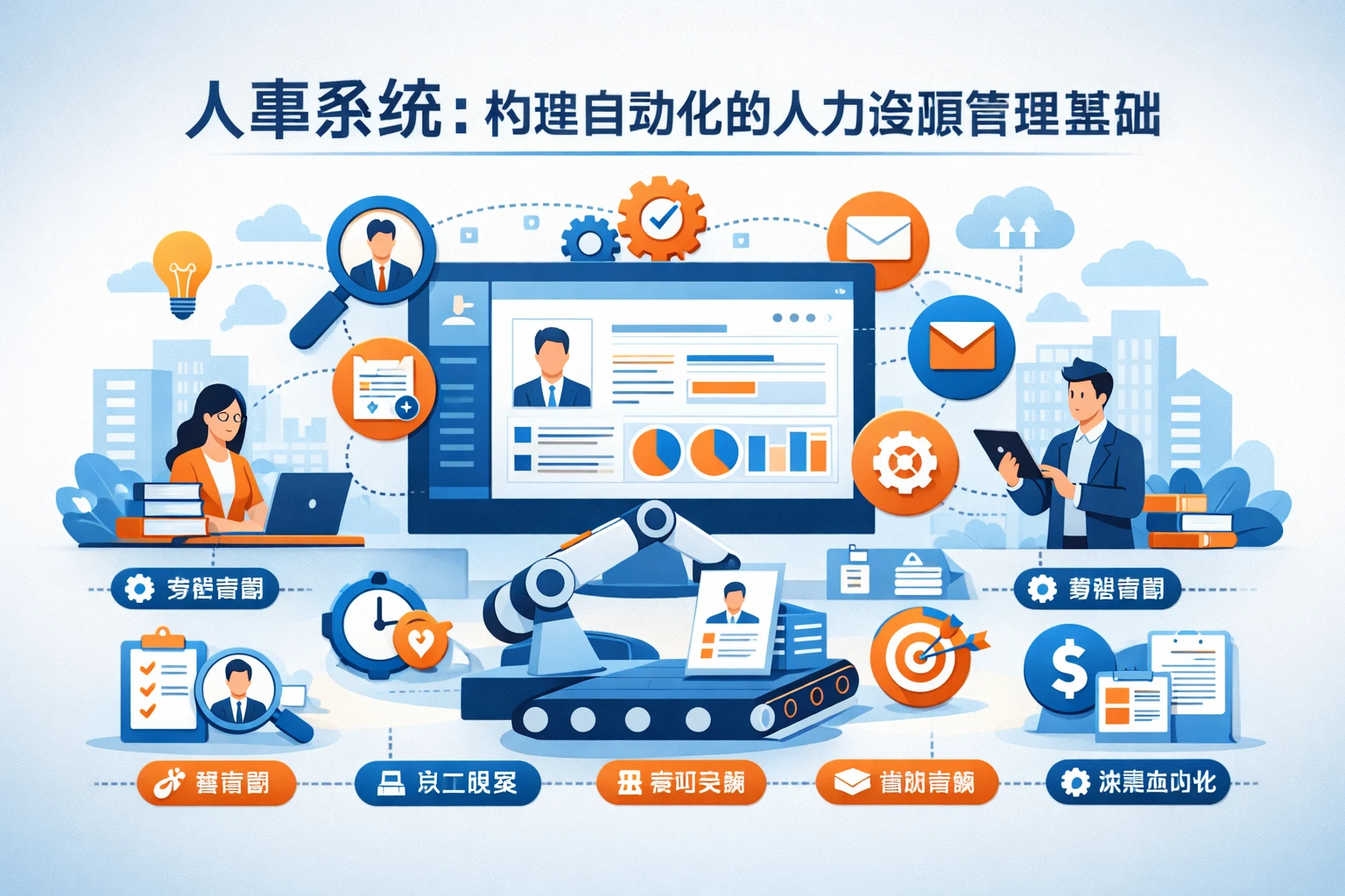 人事系统：构建自动化的人力资源管理基础