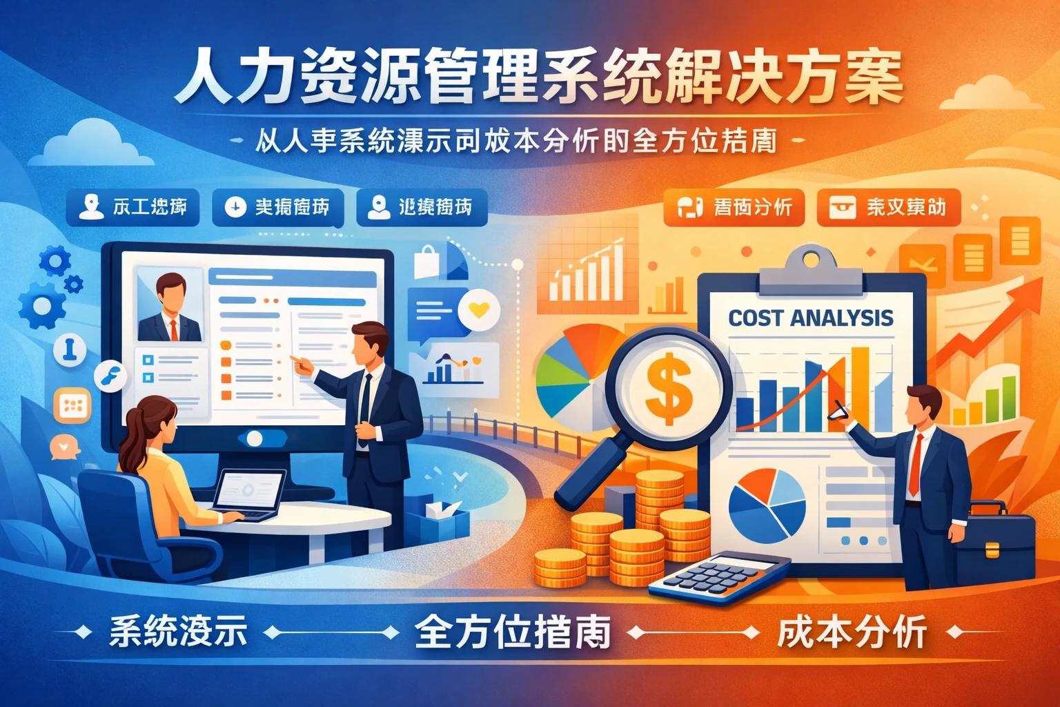 人力资源管理系统解决方案：从人事系统演示到成本分析的全方位指南