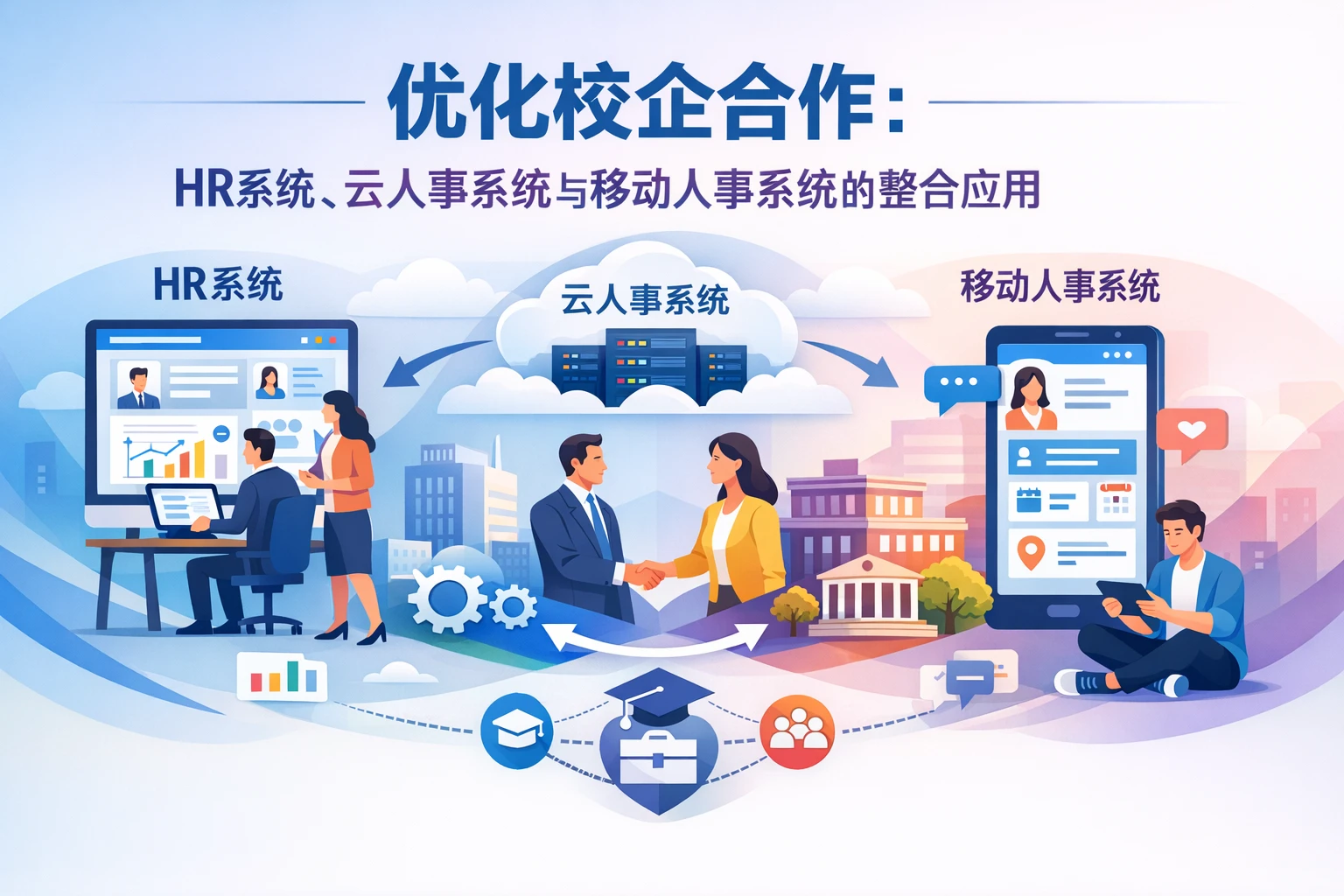 优化校企合作：HR系统、云人事系统与移动人事系统的整合应用