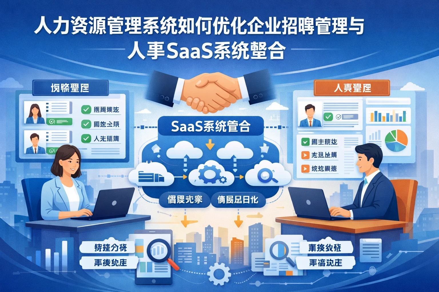 人力资源管理系统如何优化企业招聘管理与人事SaaS系统整合