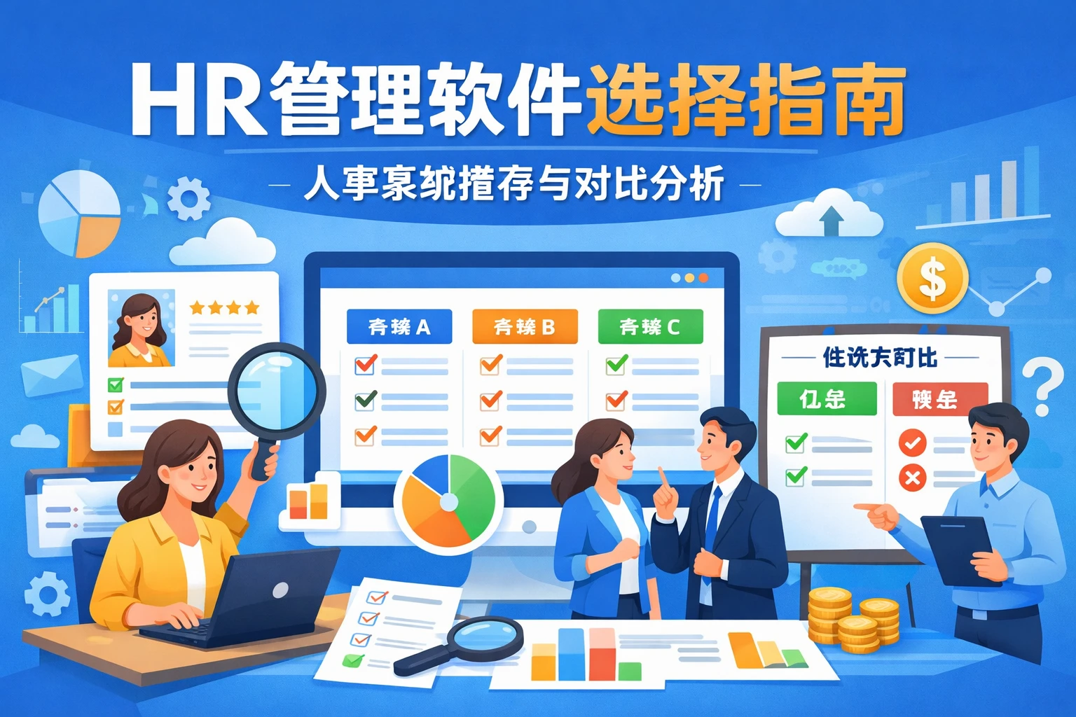 HR管理软件选择指南：人事系统推荐与对比分析