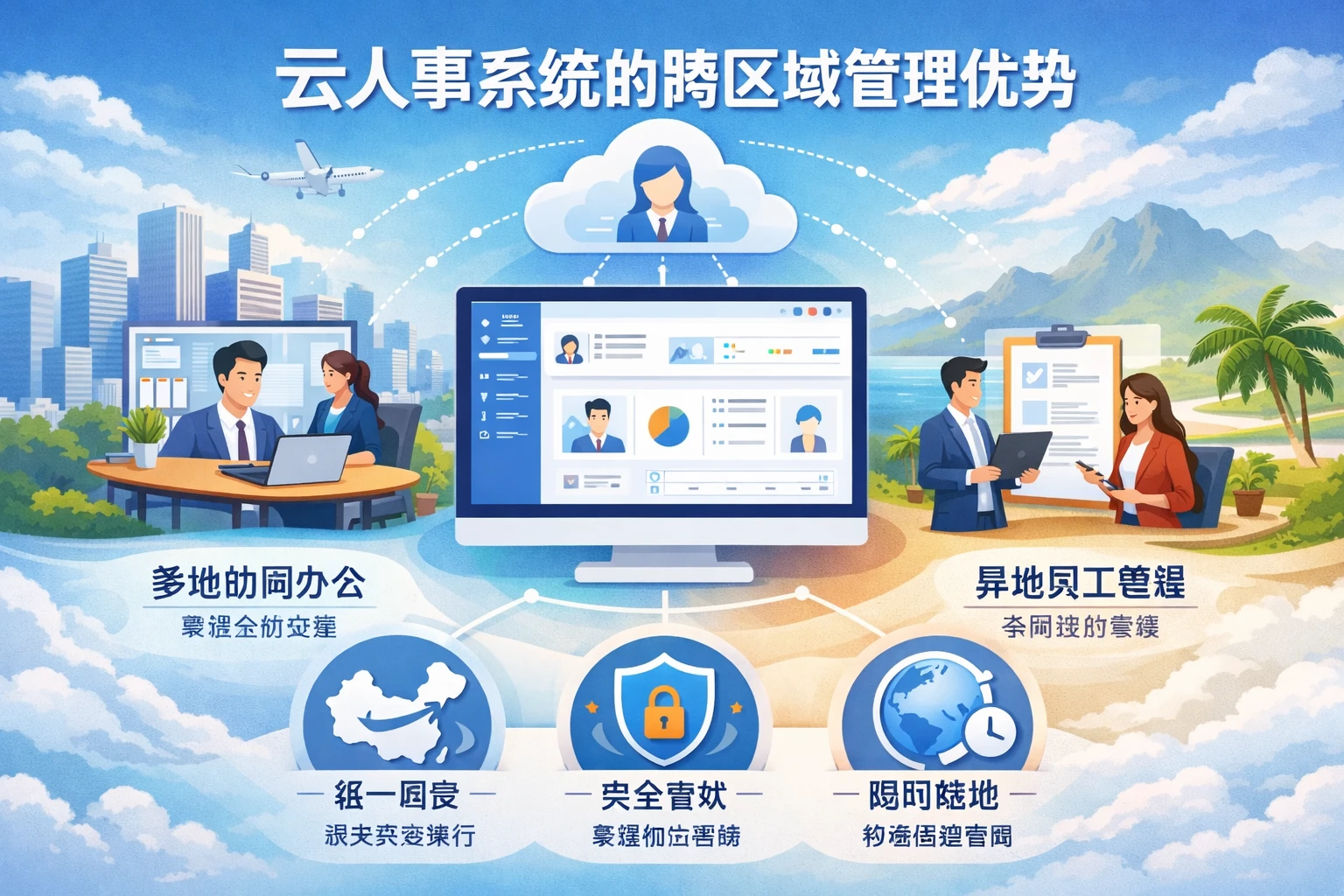 云人事系统的跨区域管理优势