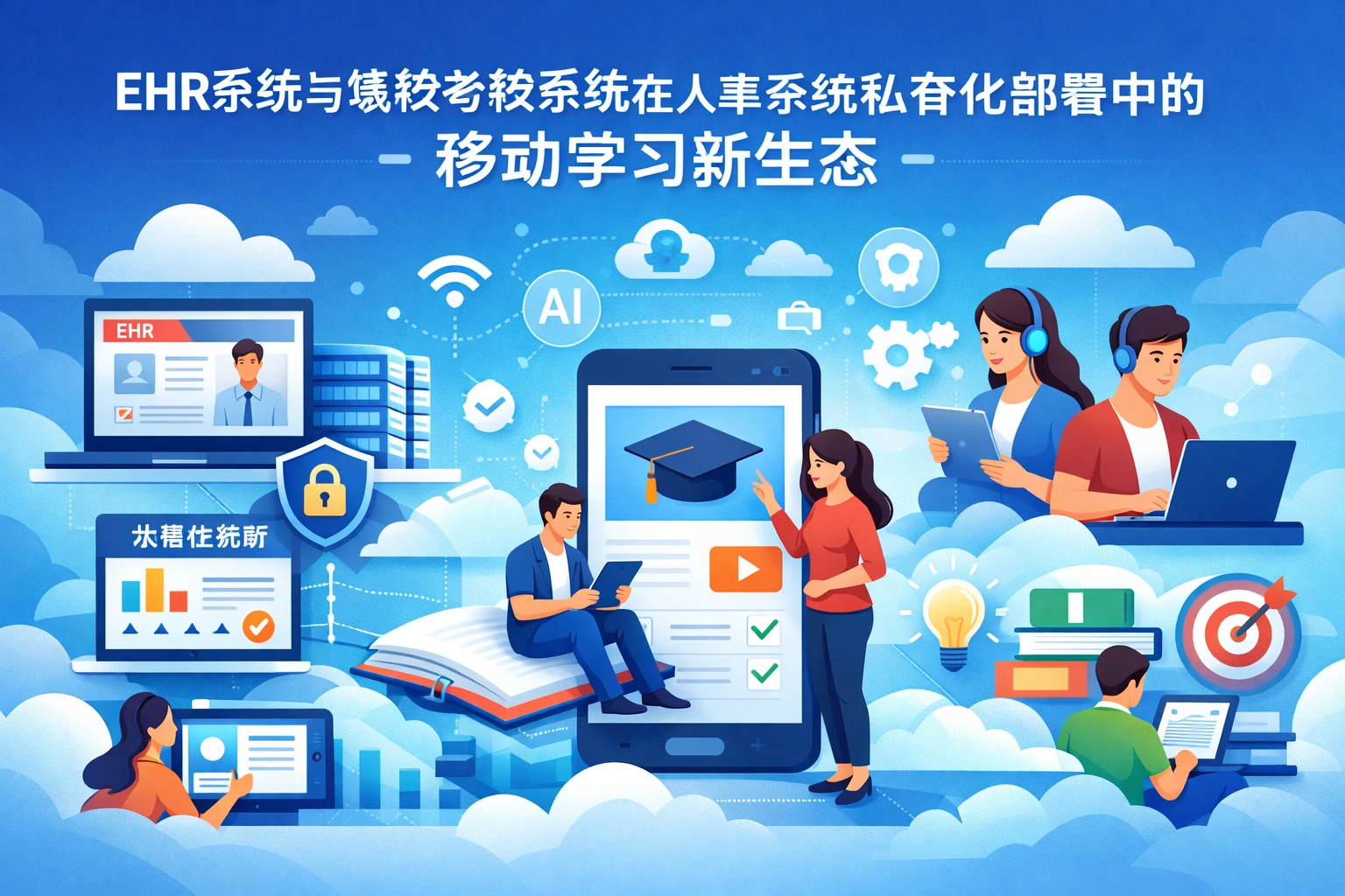 ehr系统与绩效考核系统在人事系统私有化部署中的移动学习新生态