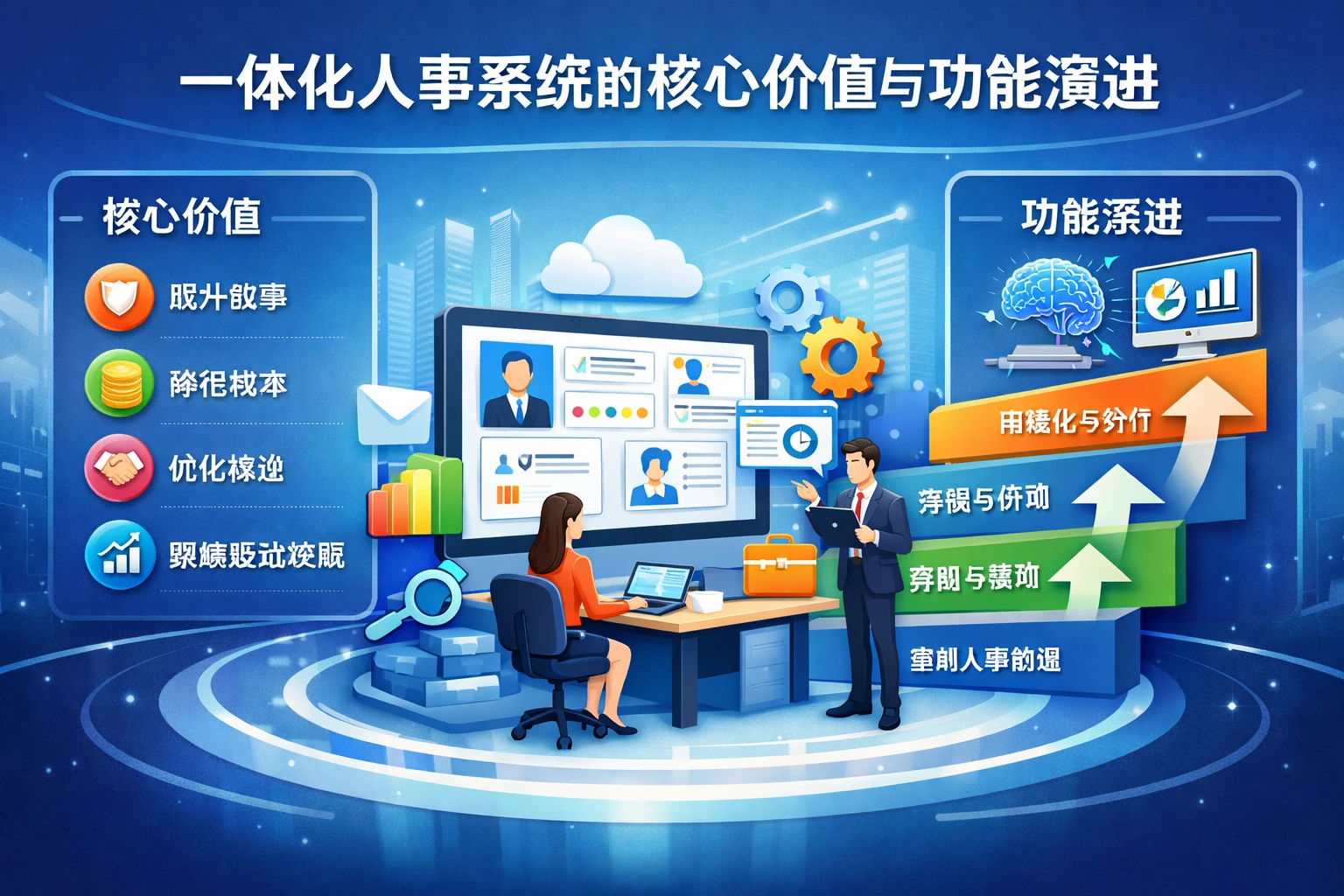 一体化人事系统的核心价值与功能演进