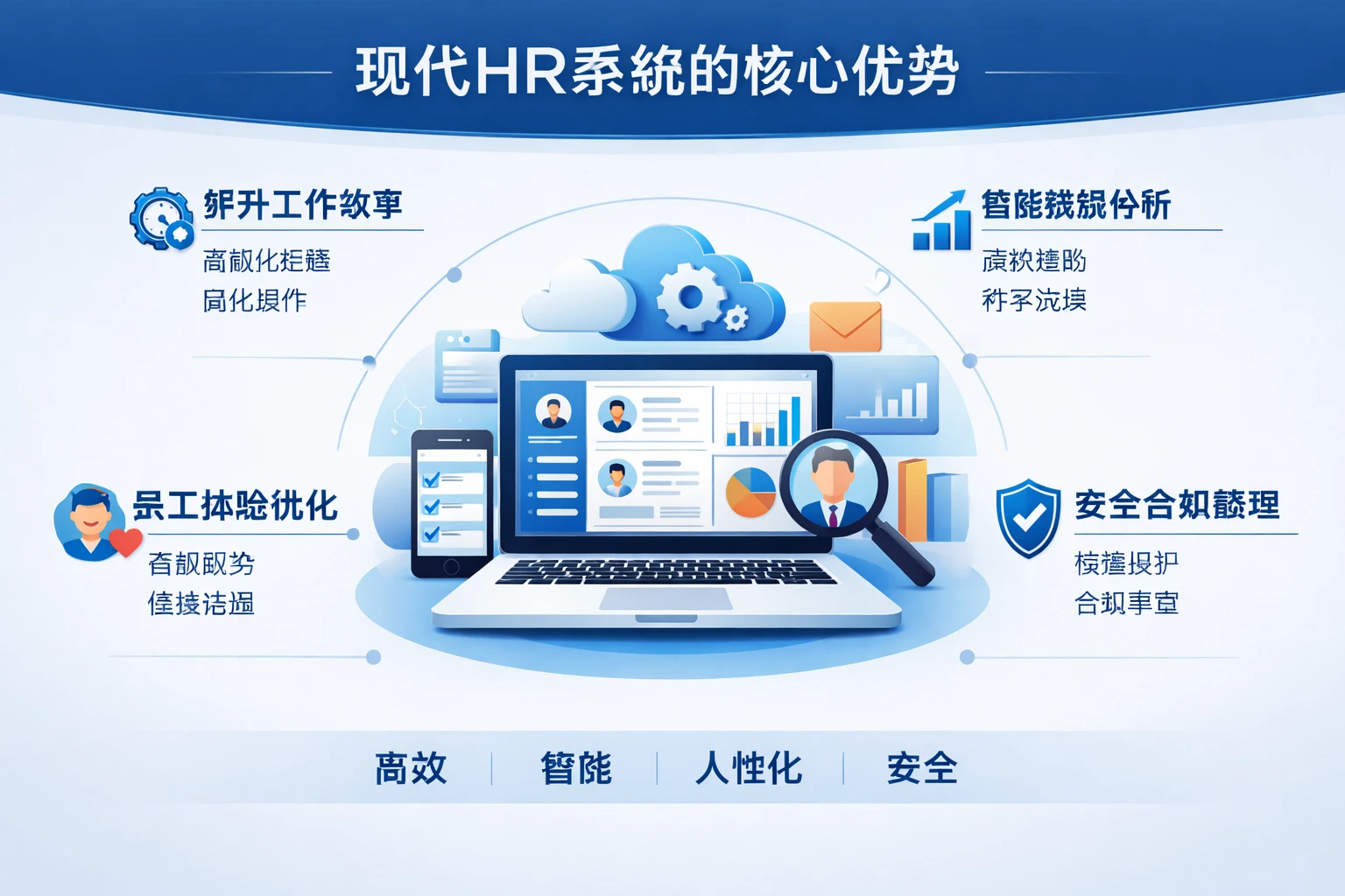 现代HR系统的核心优势