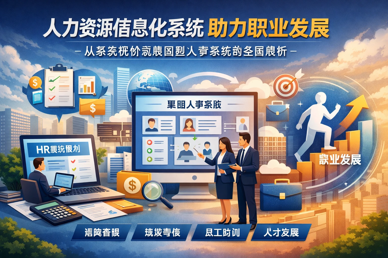 人力资源信息化系统助力职业发展：从系统报价到集团型人事系统的全面解析