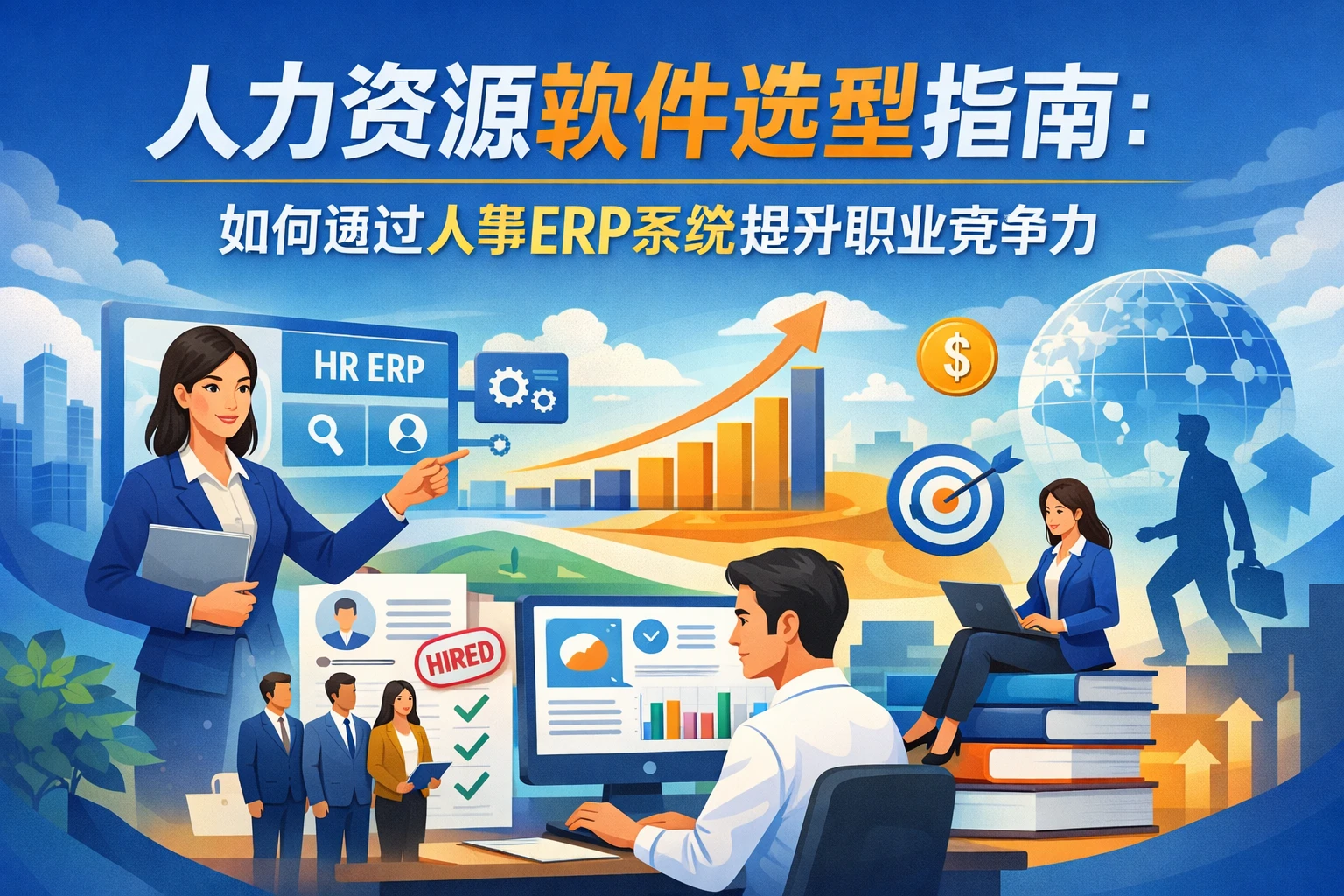 人力资源软件选型指南：如何通过人事ERP系统提升职业竞争力