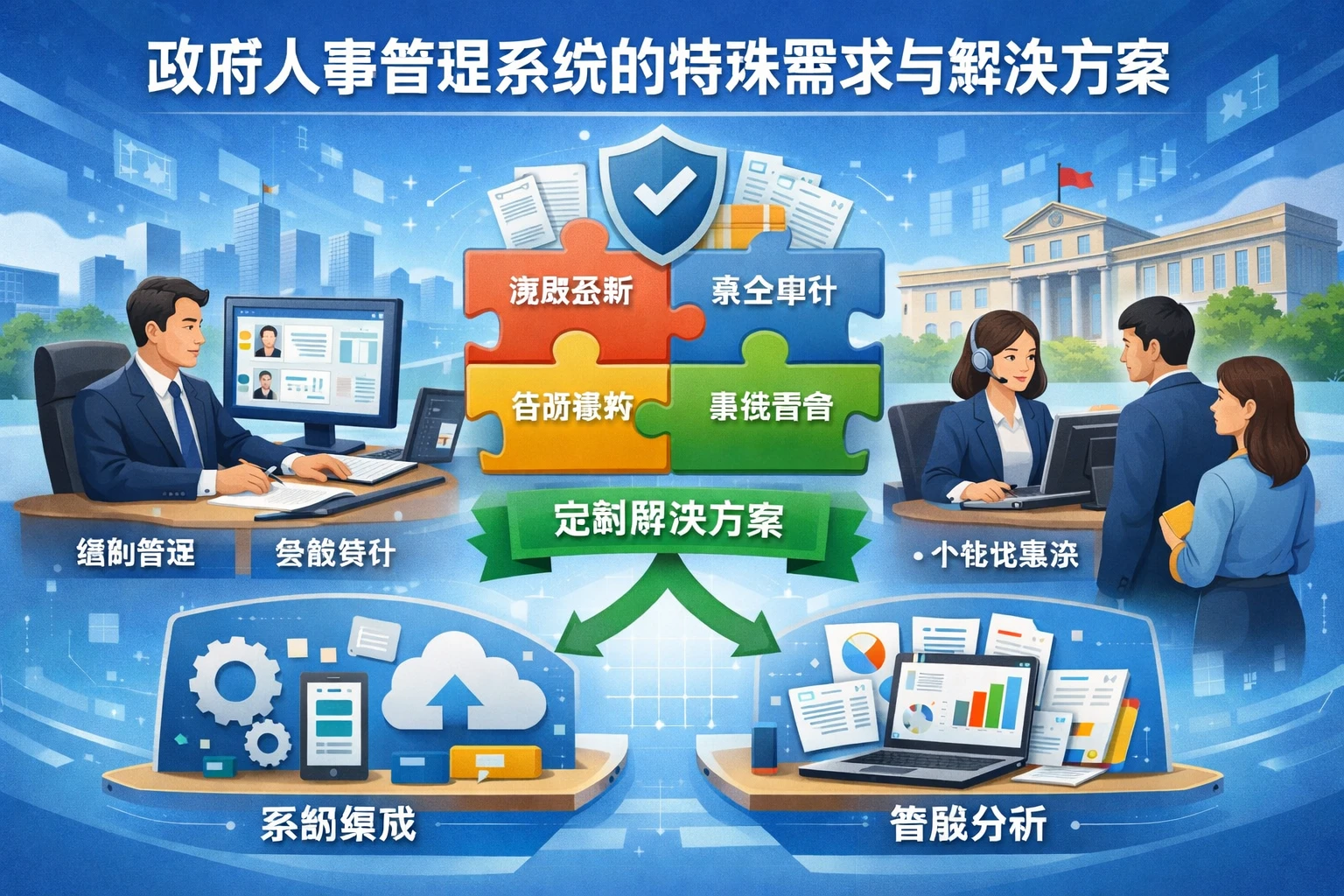 政府人事管理系统的特殊需求与解决方案
