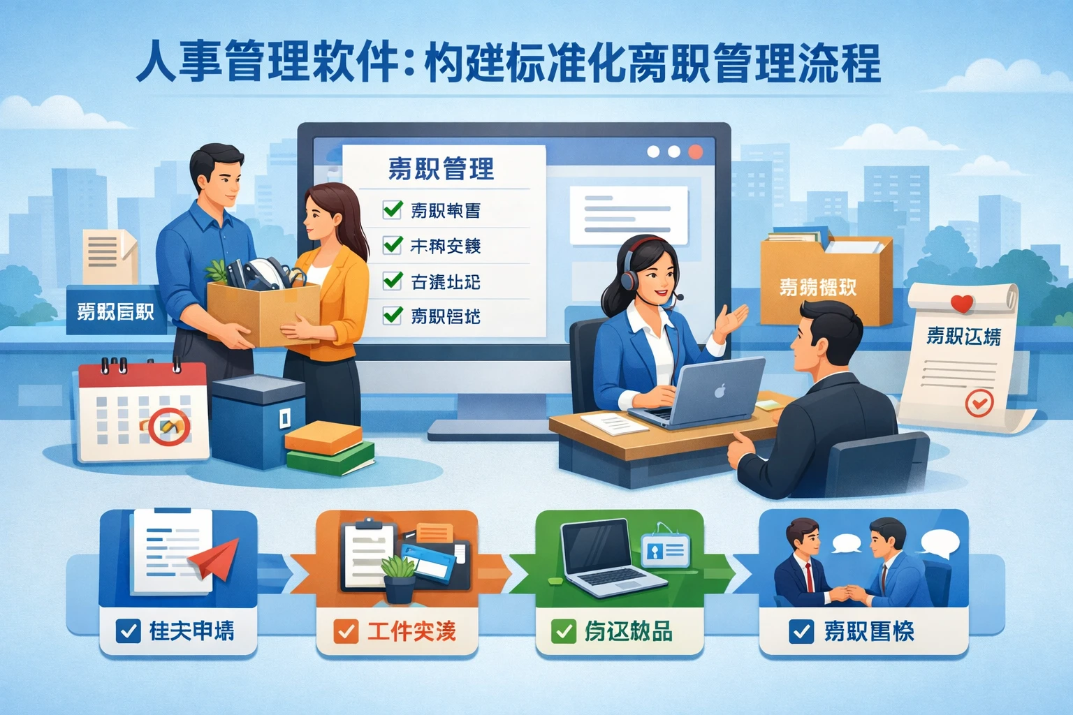 人事管理软件：构建标准化离职管理流程