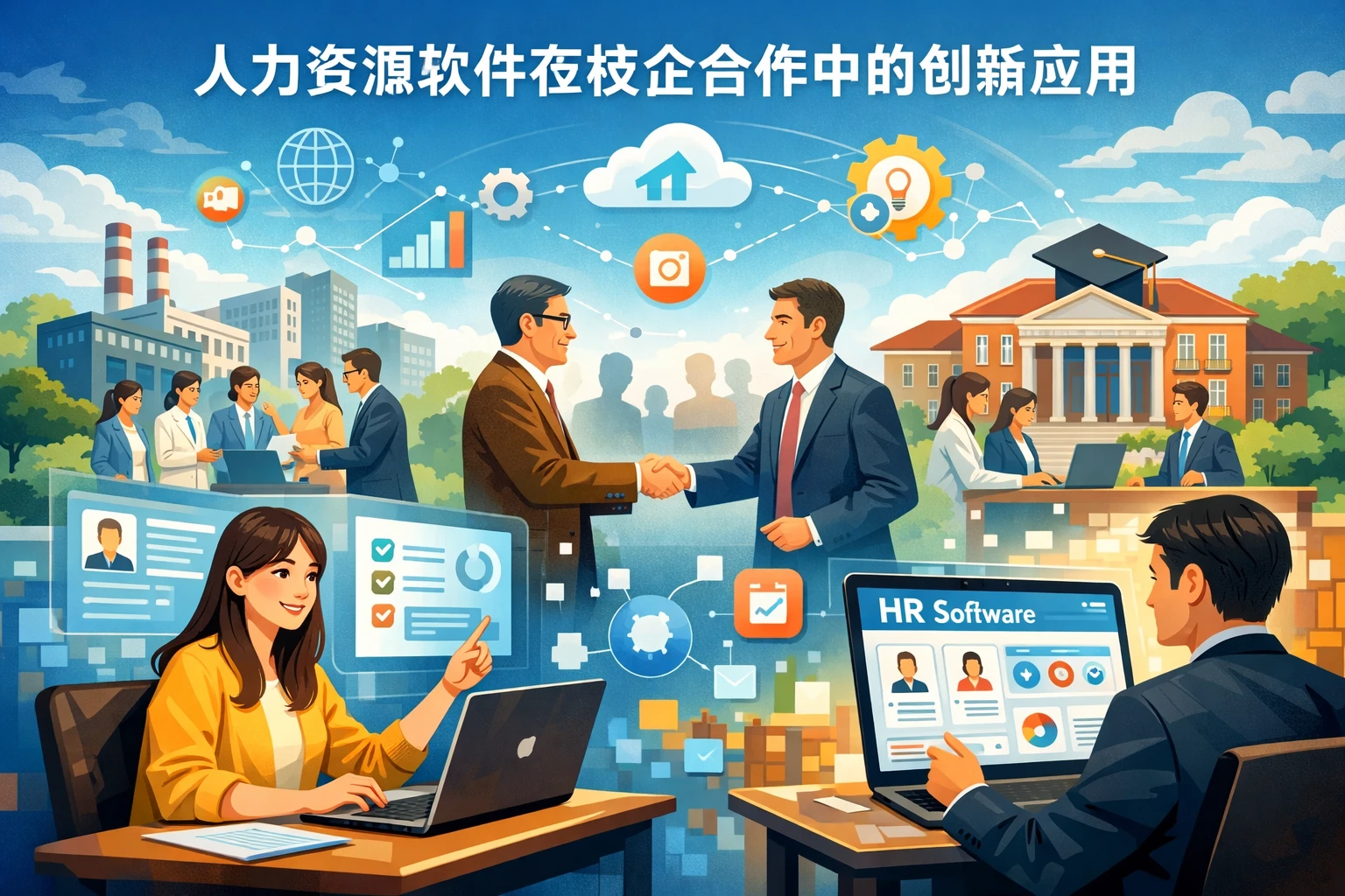 人力资源软件在校企合作中的创新应用