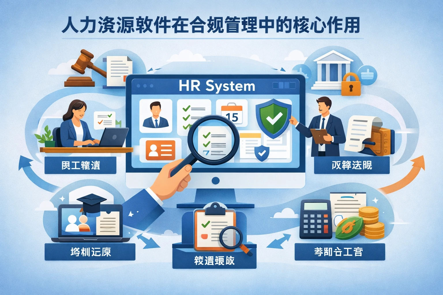 人力资源软件在合规管理中的核心作用