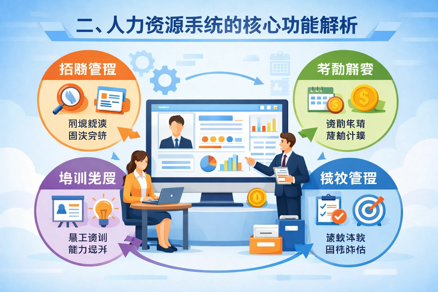 二、人力资源系统的核心功能解析