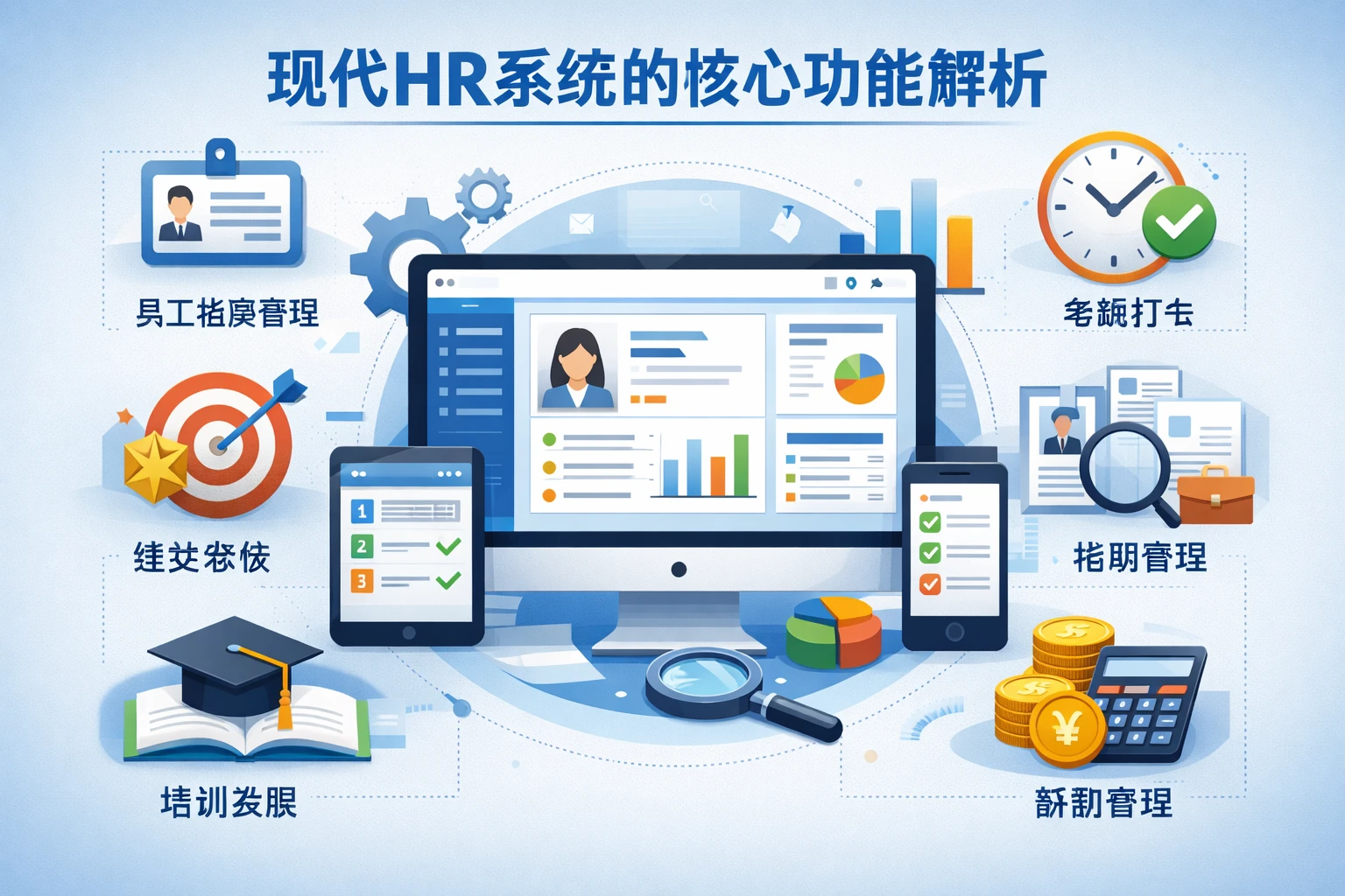 现代HR系统的核心功能解析
