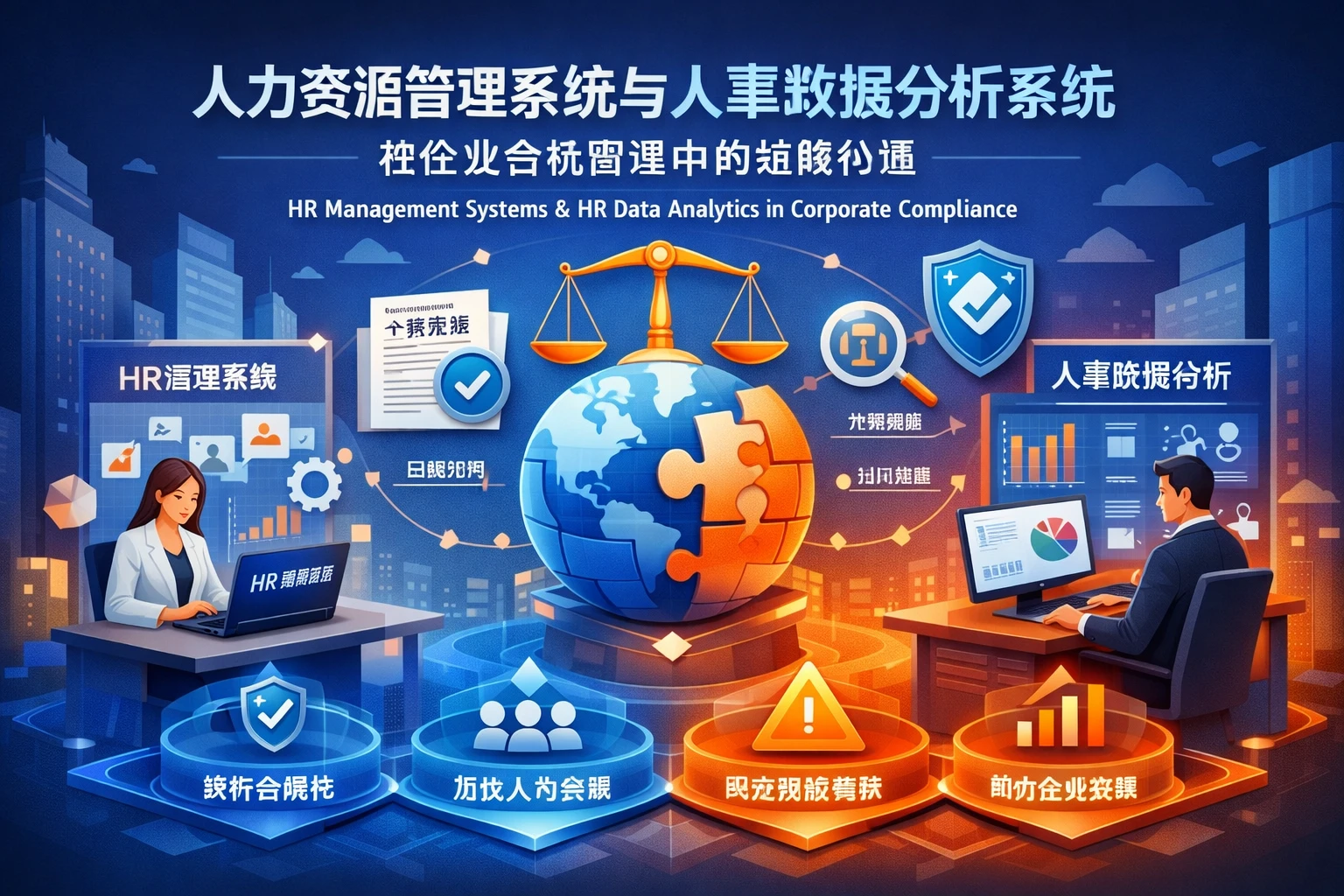 人力资源管理系统与人事数据分析系统在企业合规管理中的战略价值