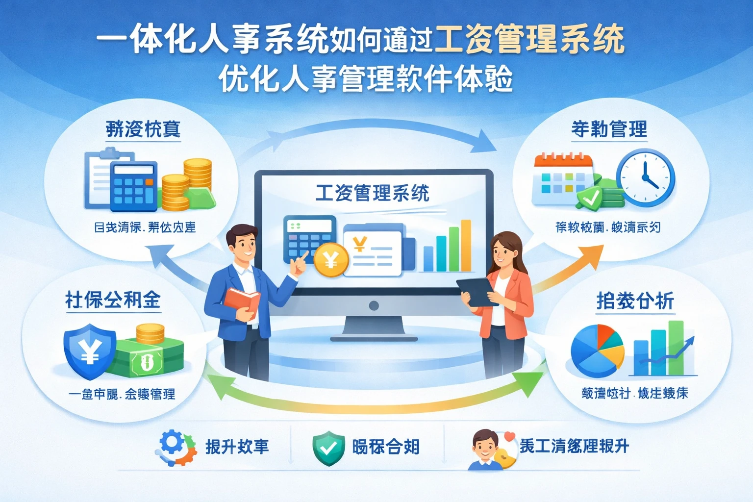 一体化人事系统如何通过工资管理系统优化人事管理软件体验