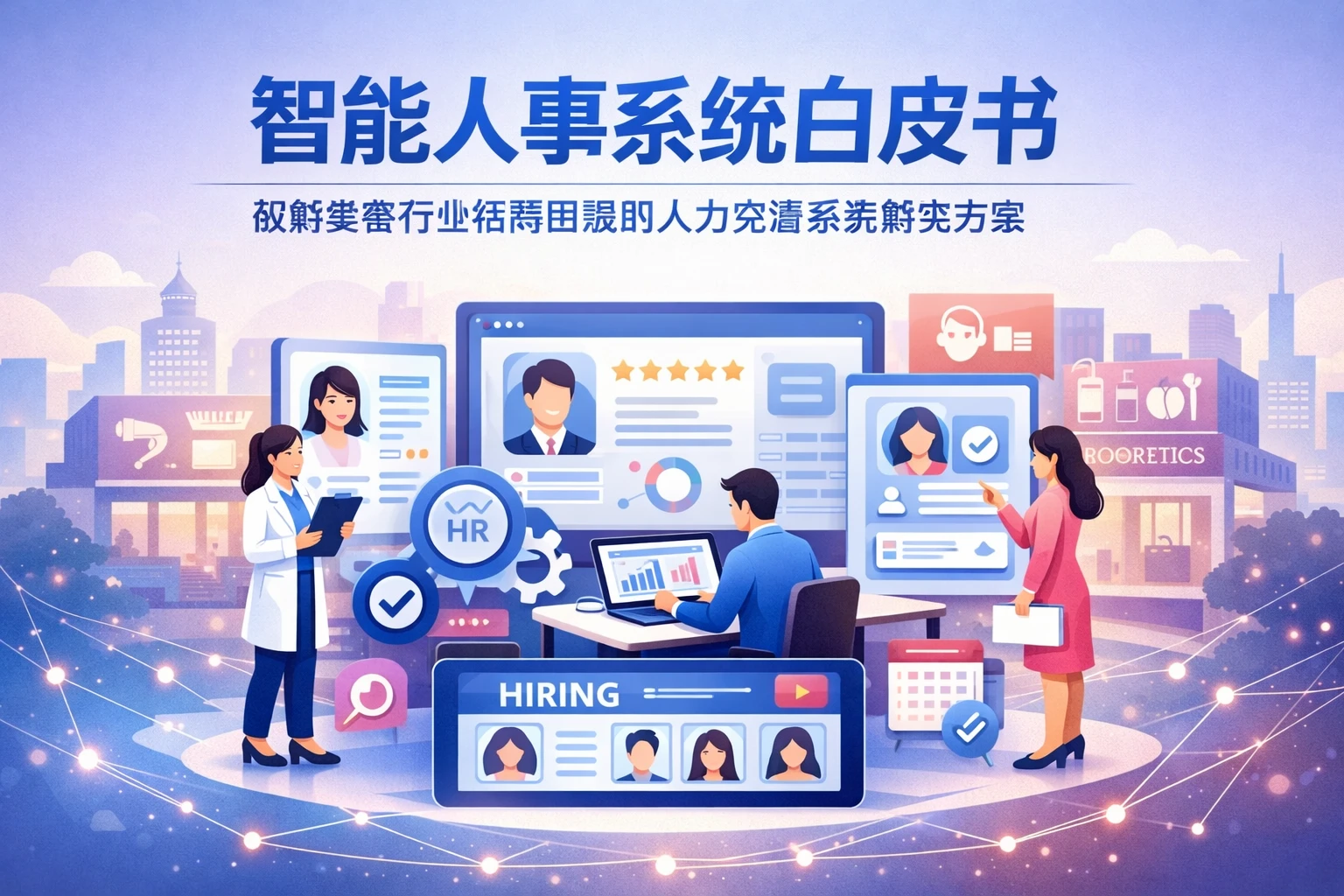 智能人事系统白皮书：破解美容行业招聘困境的人力资源系统解决方案