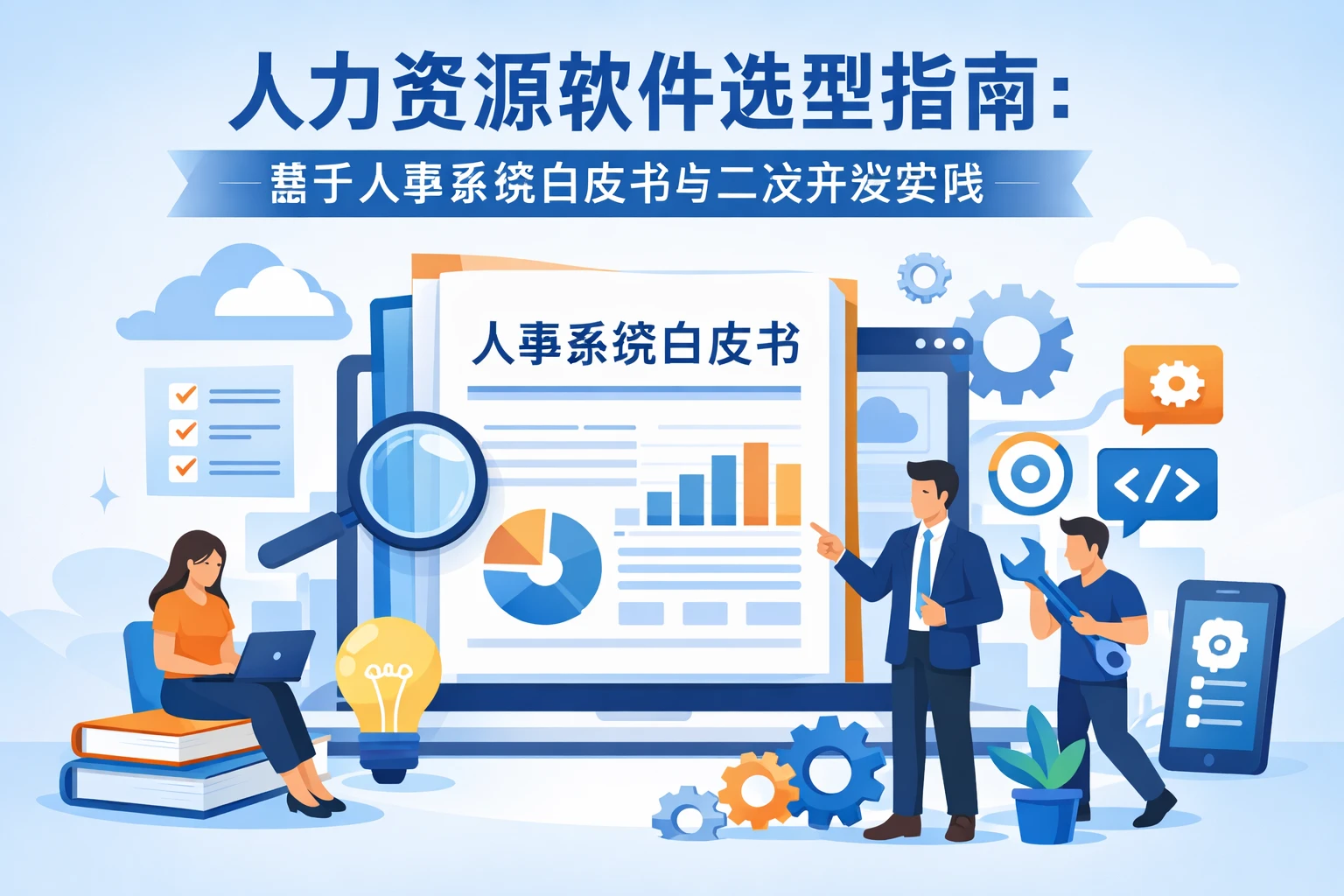 人力资源软件选型指南：基于人事系统白皮书与二次开发实践