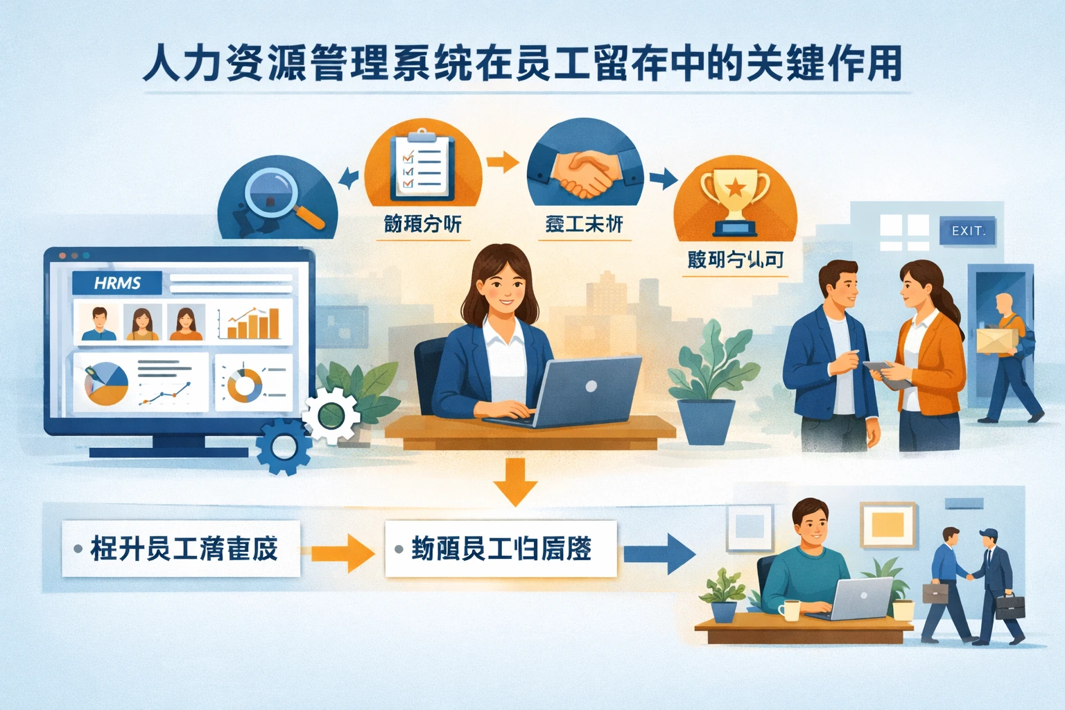 人力资源管理系统在员工留存中的关键作用
