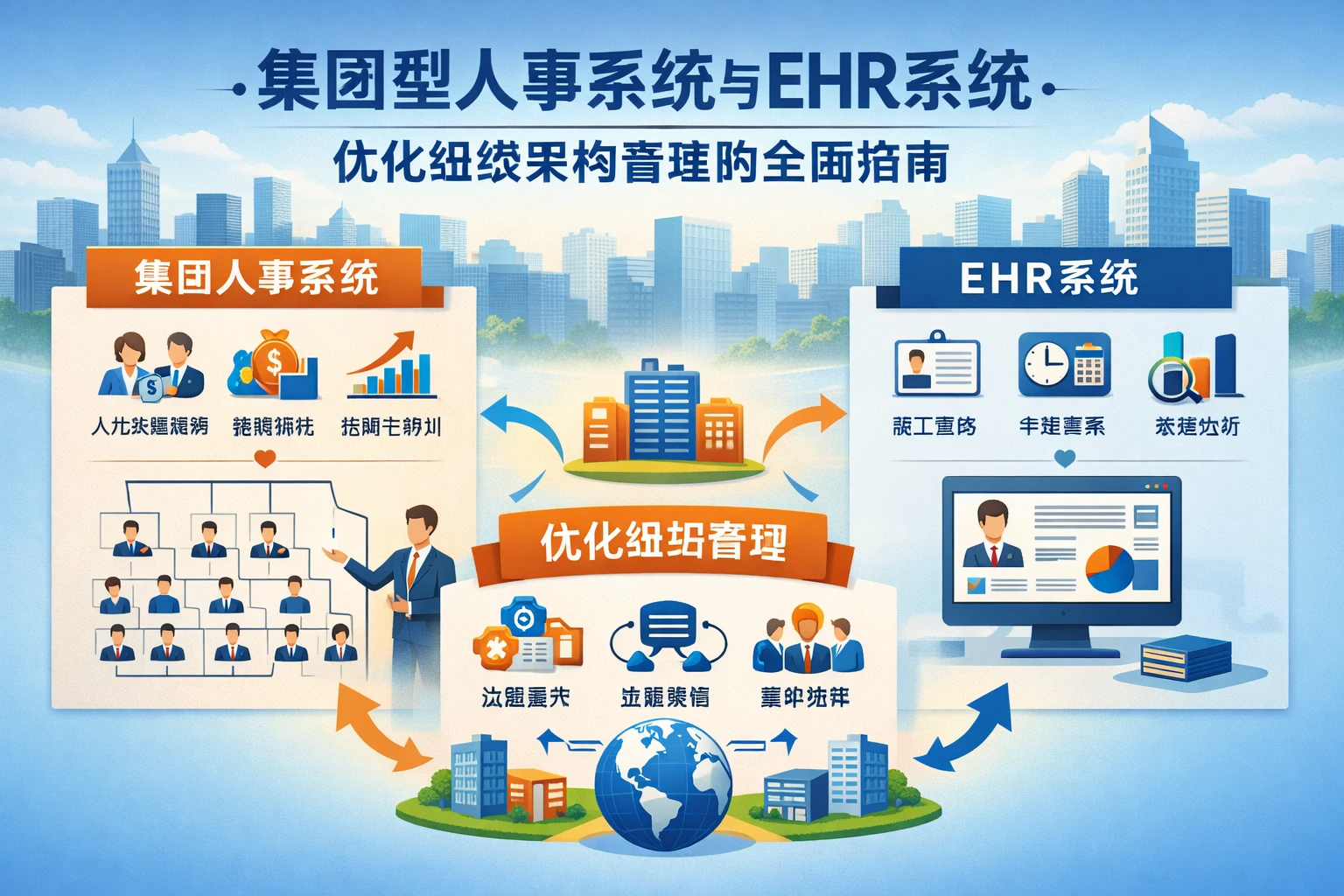 集团型人事系统与EHR系统：优化组织架构管理的全面指南