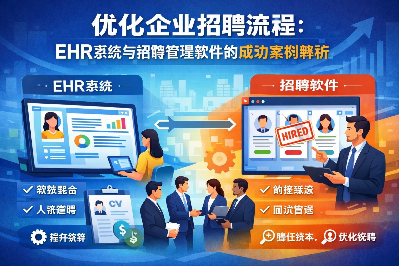 优化企业招聘流程：EHR系统与招聘管理软件的成功案例解析