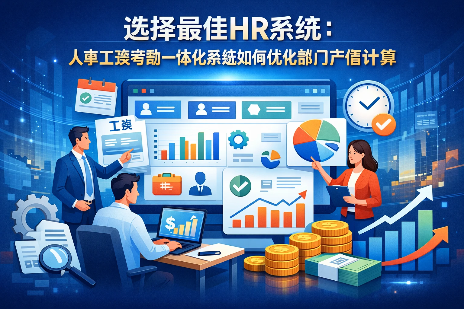 选择最佳HR系统：人事工资考勤一体化系统如何优化部门产值计算