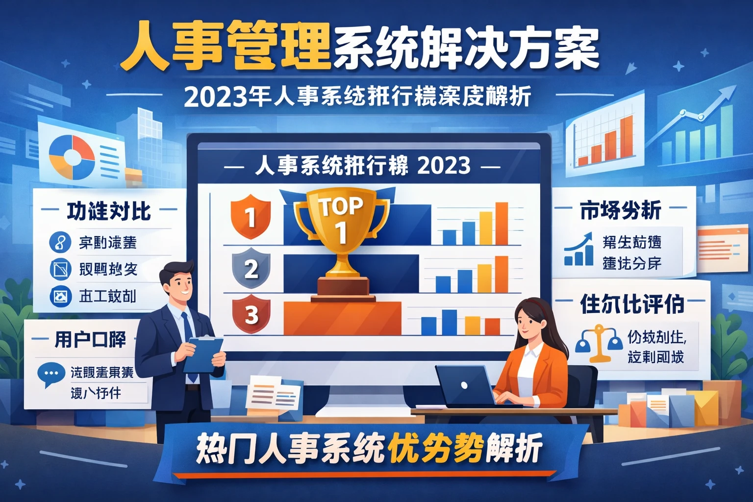 人事管理系统解决方案：2023年人事系统排行榜深度解析
