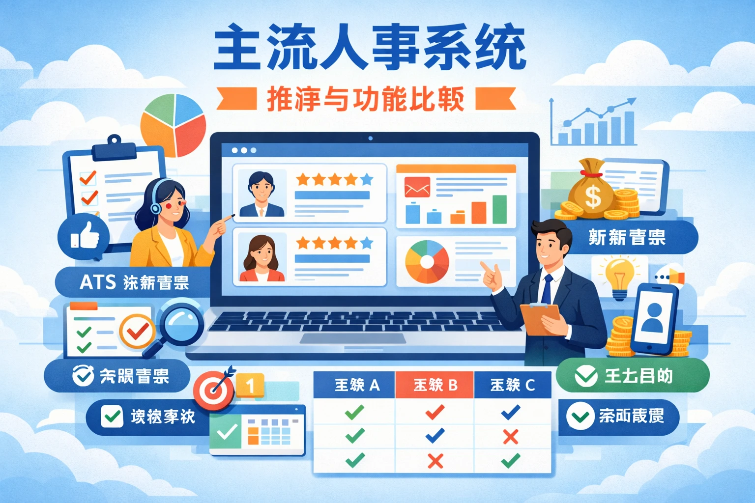 主流人事系统推荐与功能比较