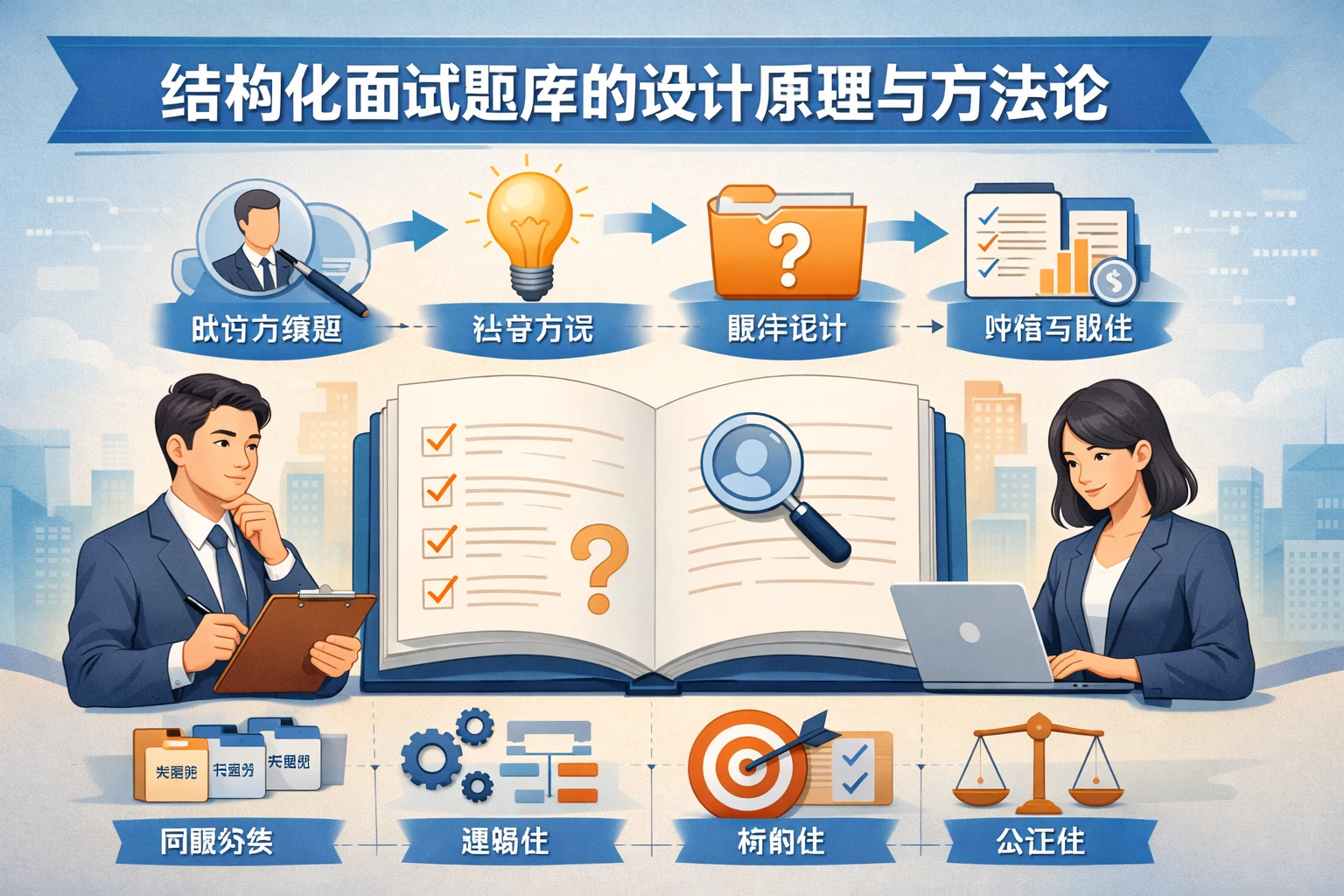 结构化面试题库的设计原理与方法论