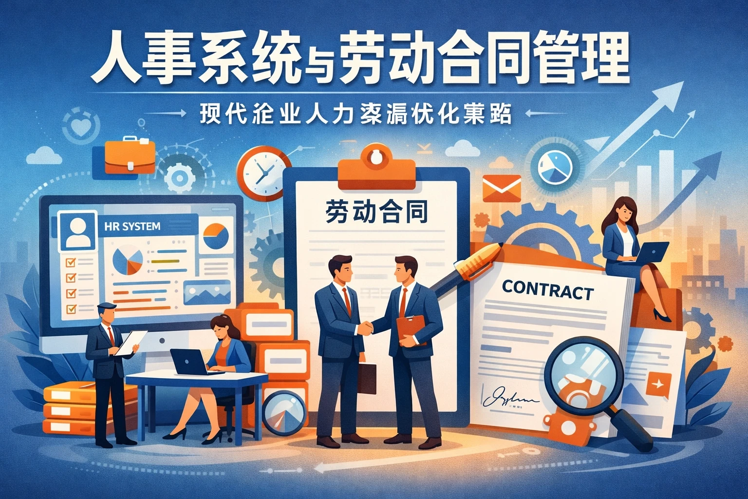人事系统与劳动合同管理：现代企业人力资源优化策略