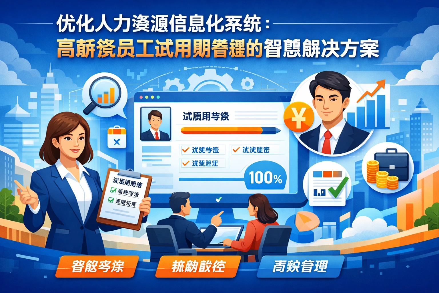 优化人力资源信息化系统:高薪资员工试用期管理的智慧解决方案