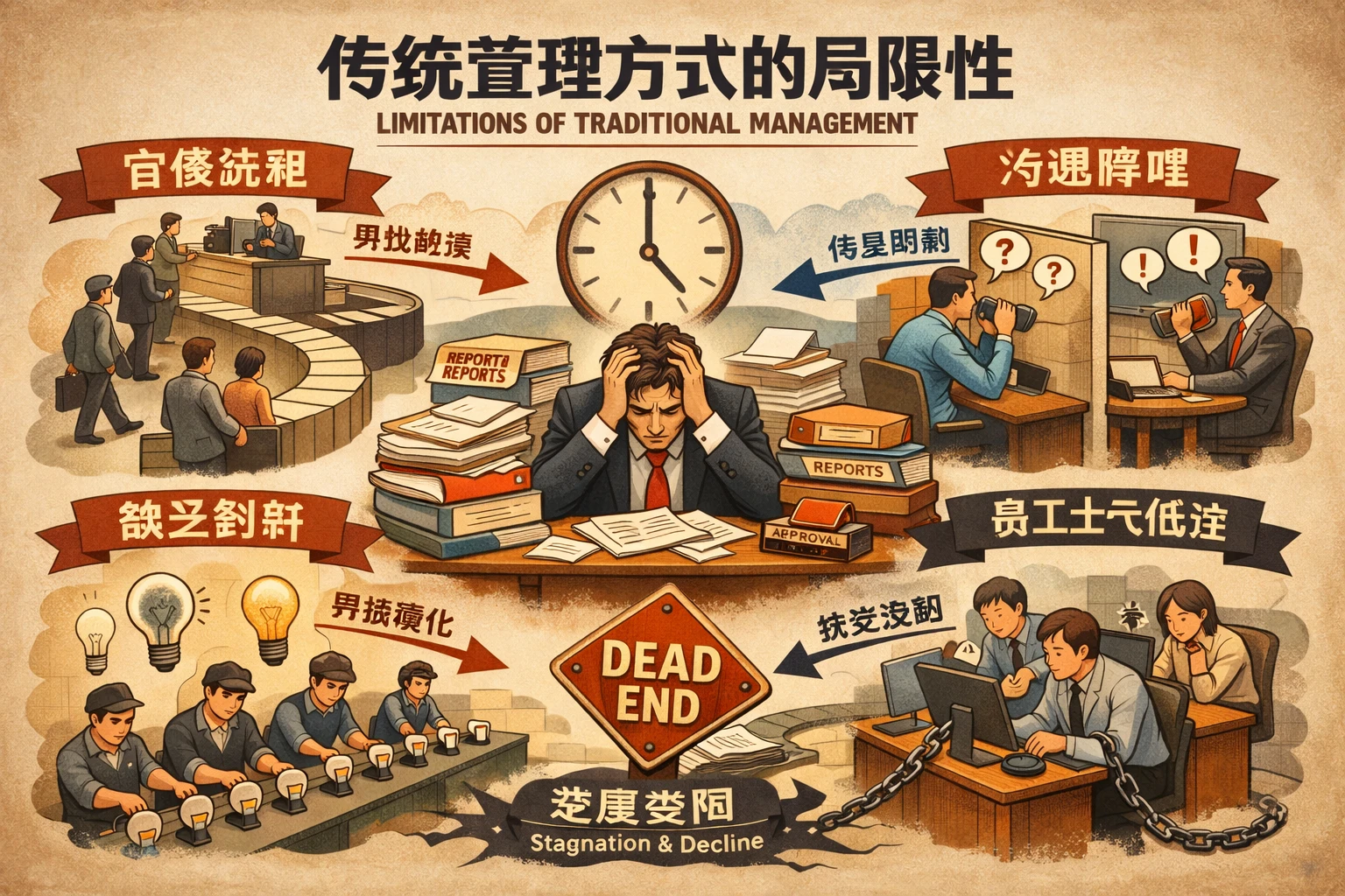 传统管理方式的局限性
